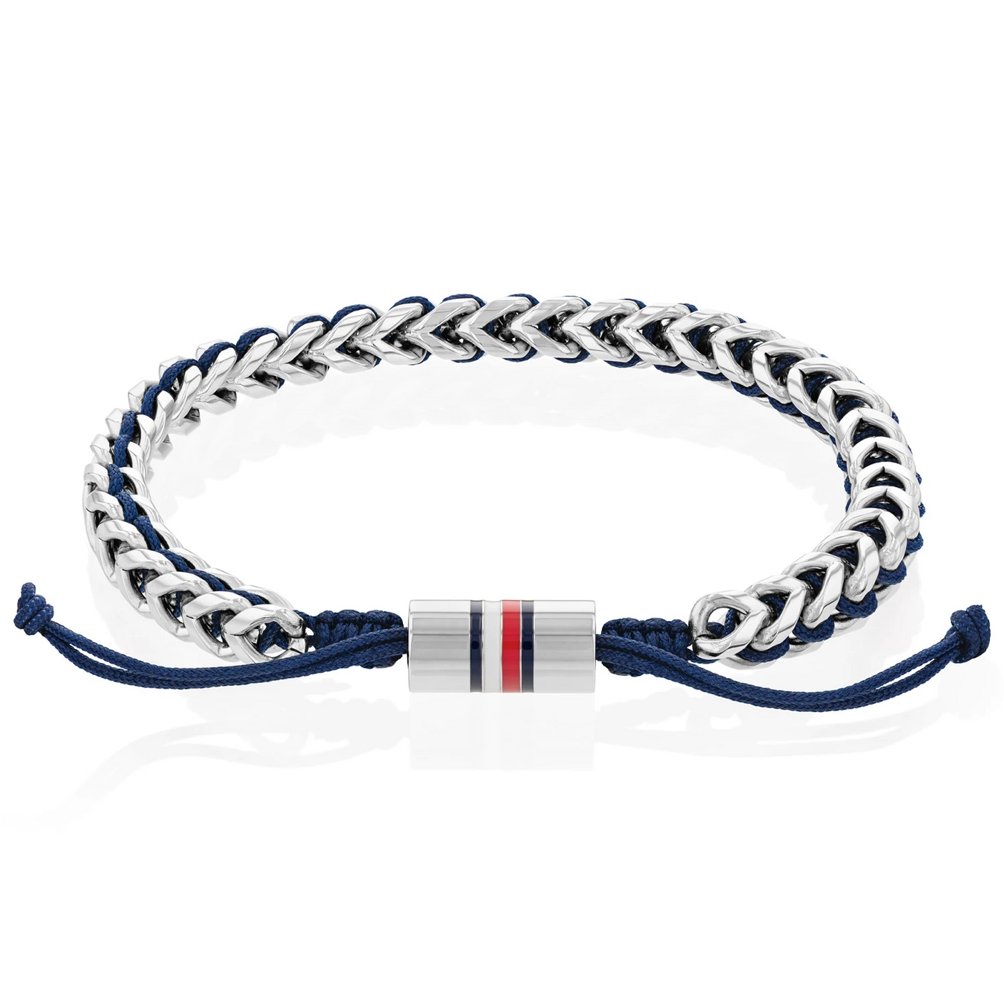Tommy Hilfiger Jewels TJ2790511 Armband Heren Staal Nylon 19,5cm