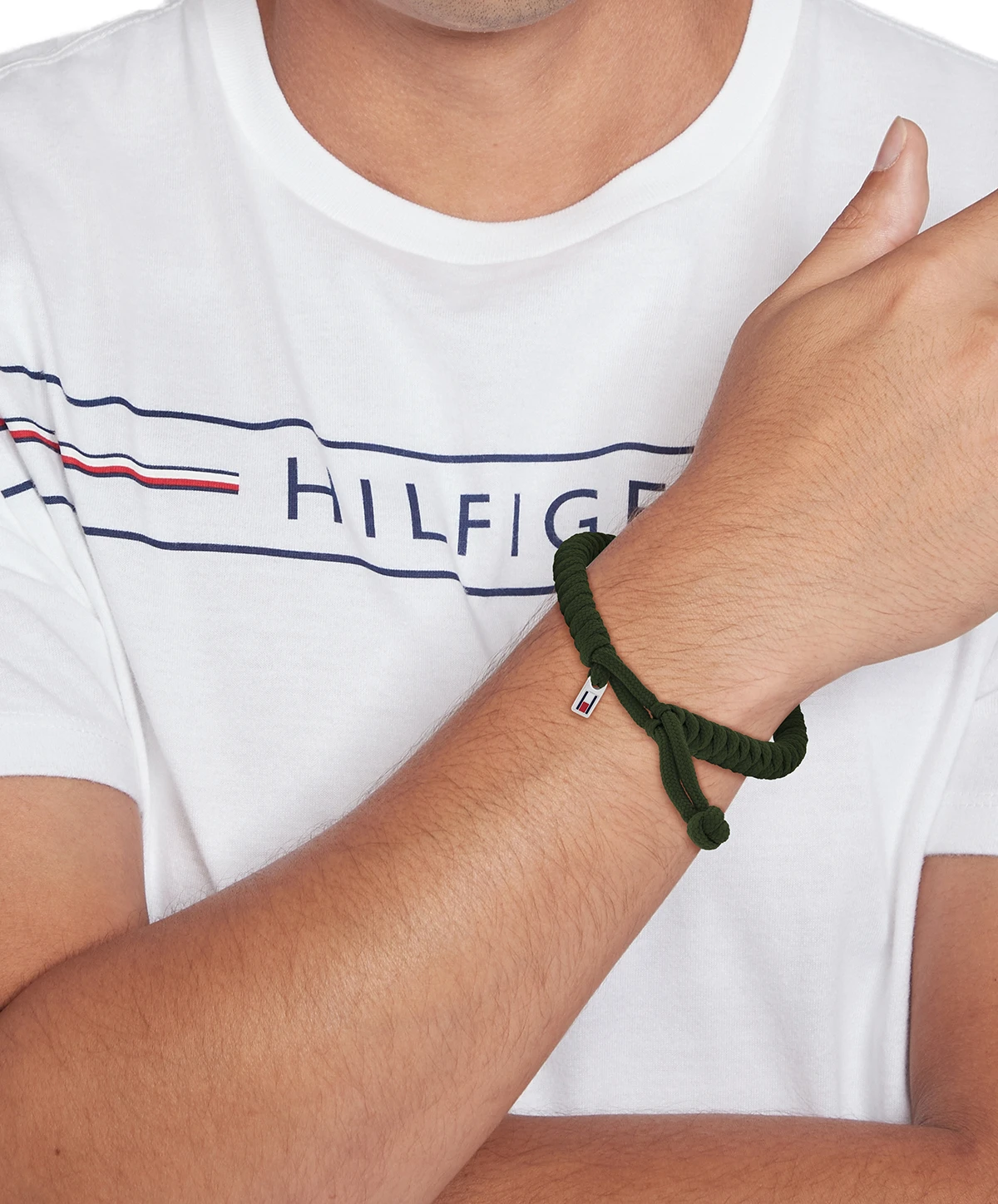 Tommy Hilfiger Jewels TJ2790594 Armband Heren Nylon 19cm