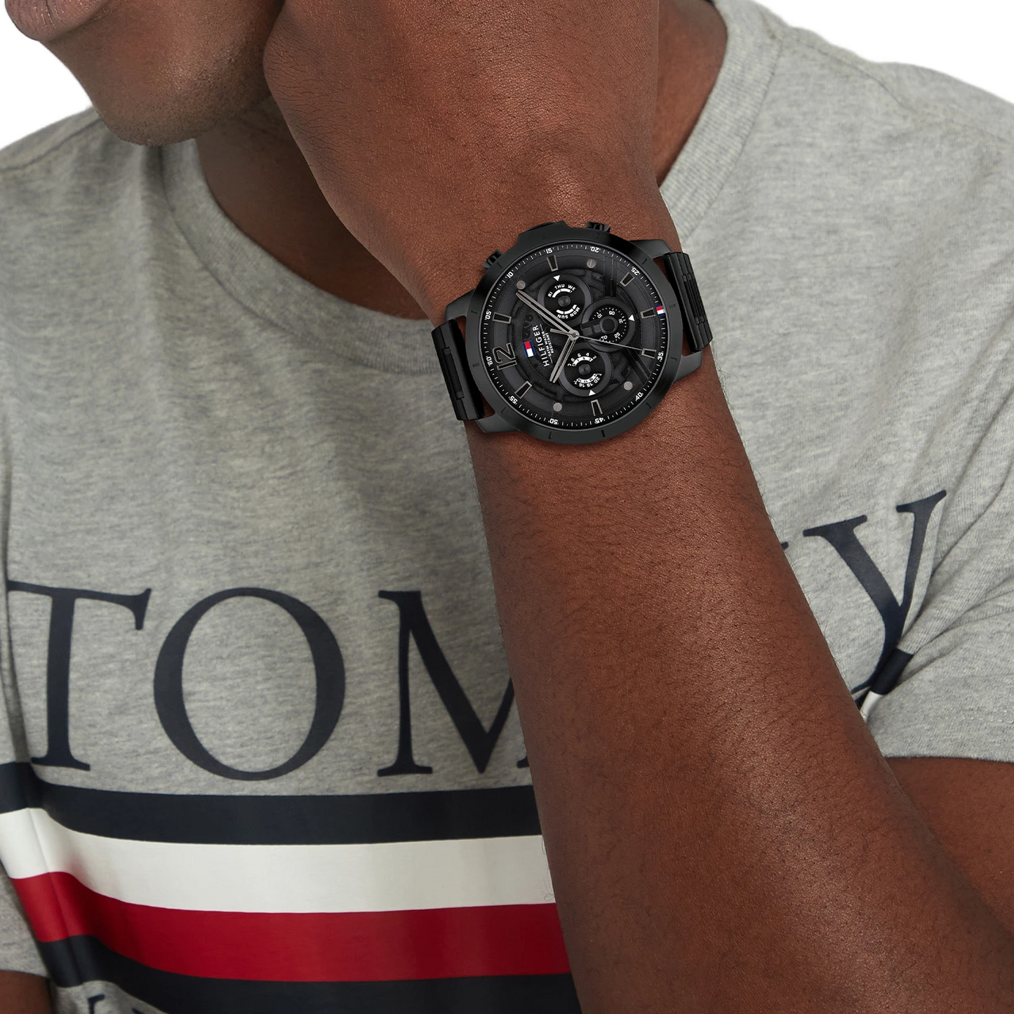 Tommy Hilfiger TH1710494 Horloge Heren Staal Zwart 50mm