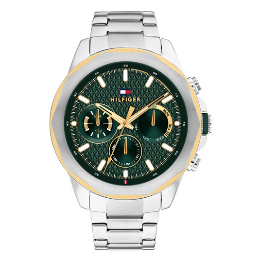 Tommy Hilfiger TH1710651 Horloge Heren Zilverkleurig 46mm