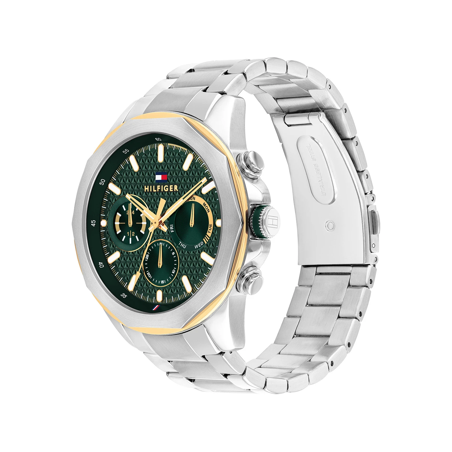 Tommy Hilfiger TH1710651 Horloge Heren Zilverkleurig 46mm