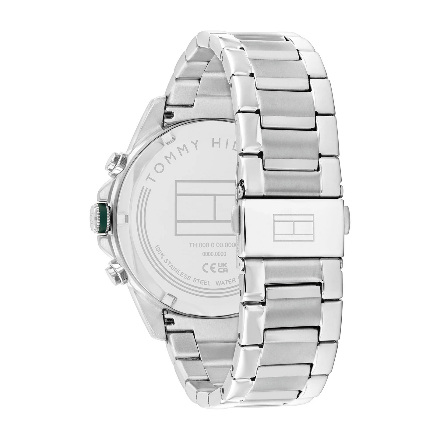 Tommy Hilfiger TH1710651 Horloge Heren Zilverkleurig 46mm