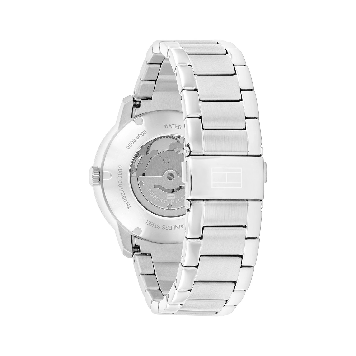 Tommy Hilfiger TH1710661 Horloge Heren Zilverkleurig Automaat  43mm