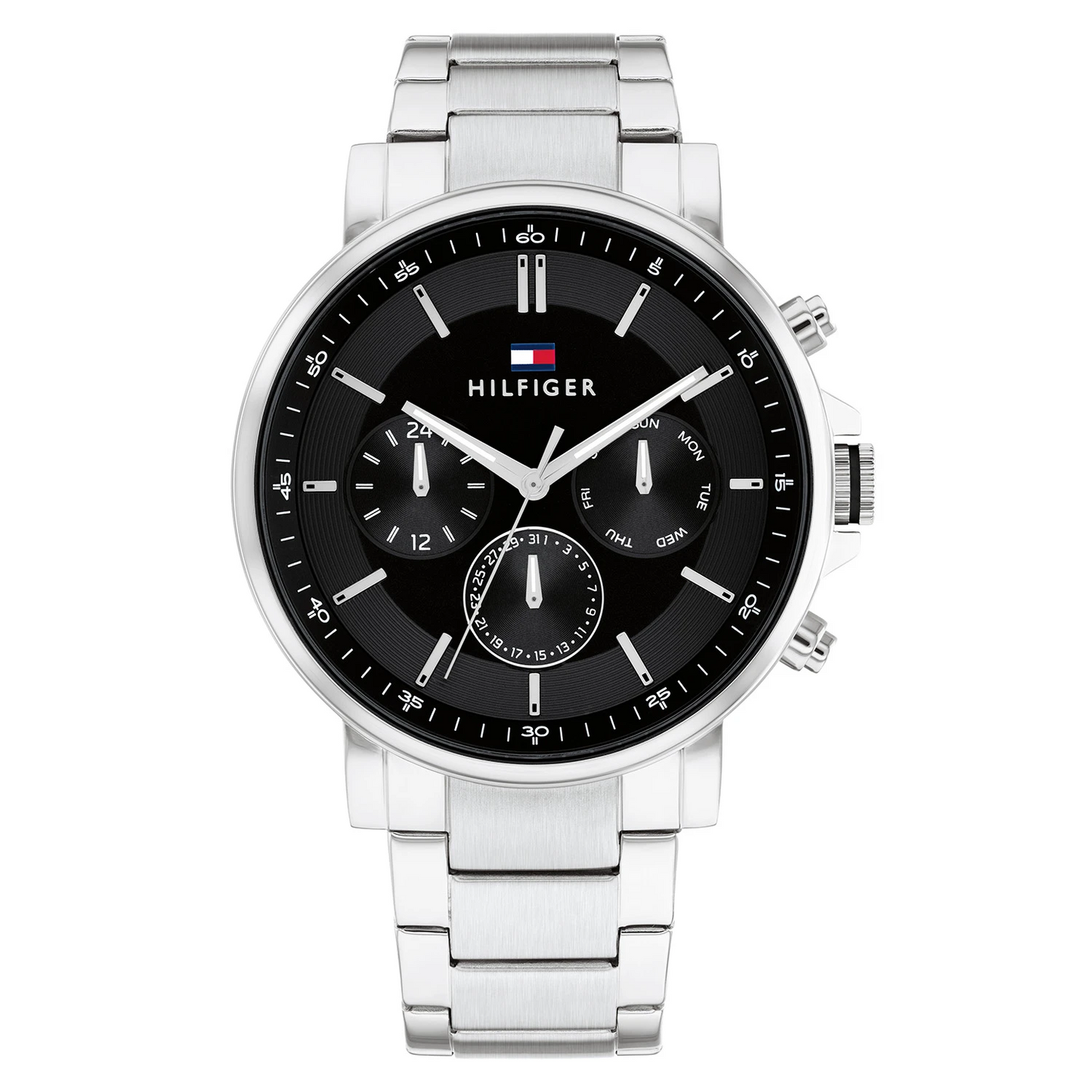 Tommy Hilfiger TH1710667 Horloge Heren Zilverkleurig 44mm