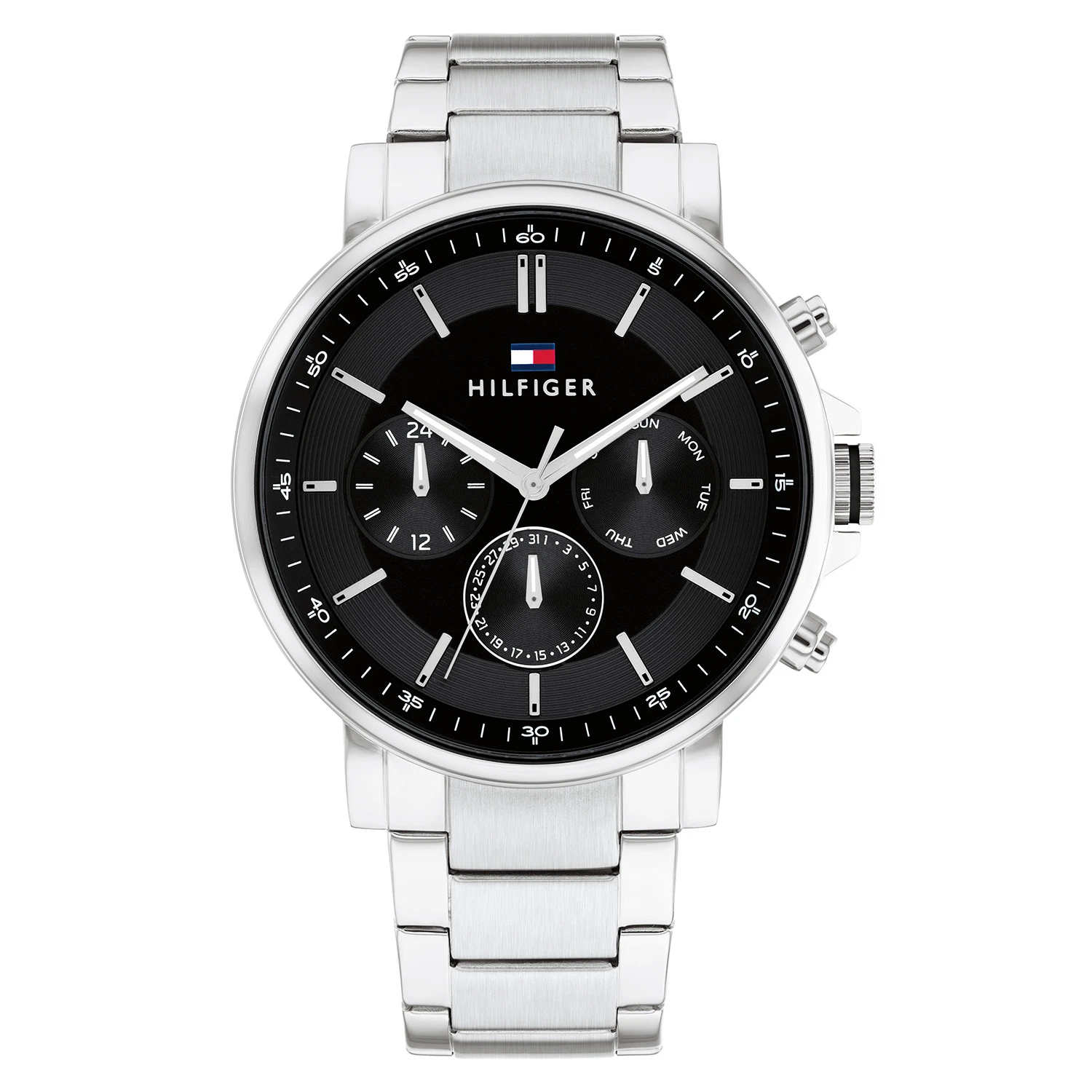 Tommy Hilfiger TH1710667 Horloge Heren Zilverkleurig 44mm