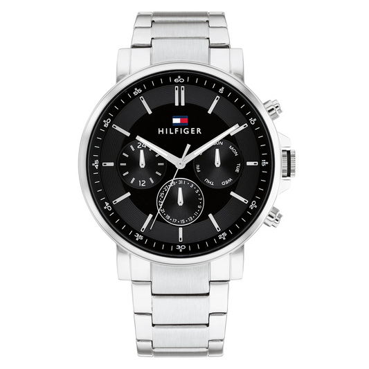 Tommy Hilfiger TH1710667 Horloge Heren Zilverkleurig 44mm