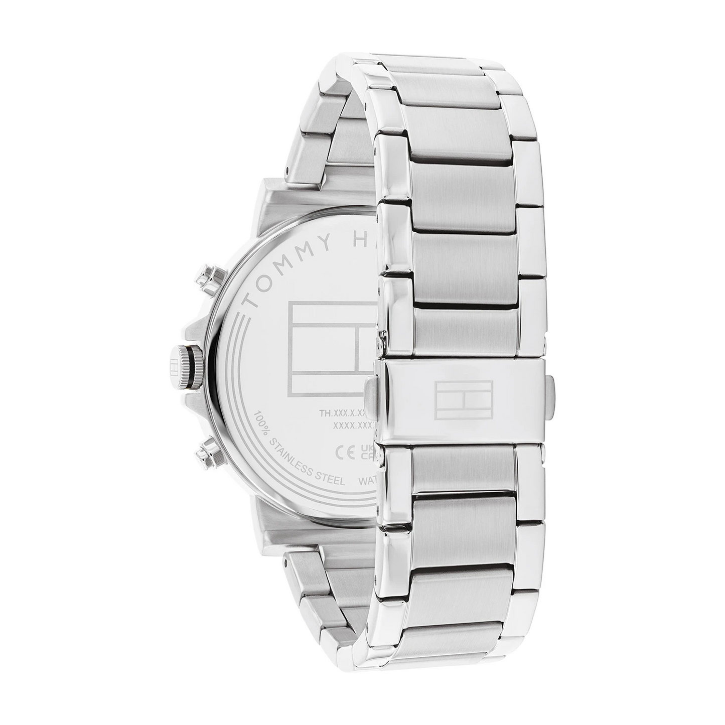 Tommy Hilfiger TH1710667 Horloge Heren Zilverkleurig 44mm
