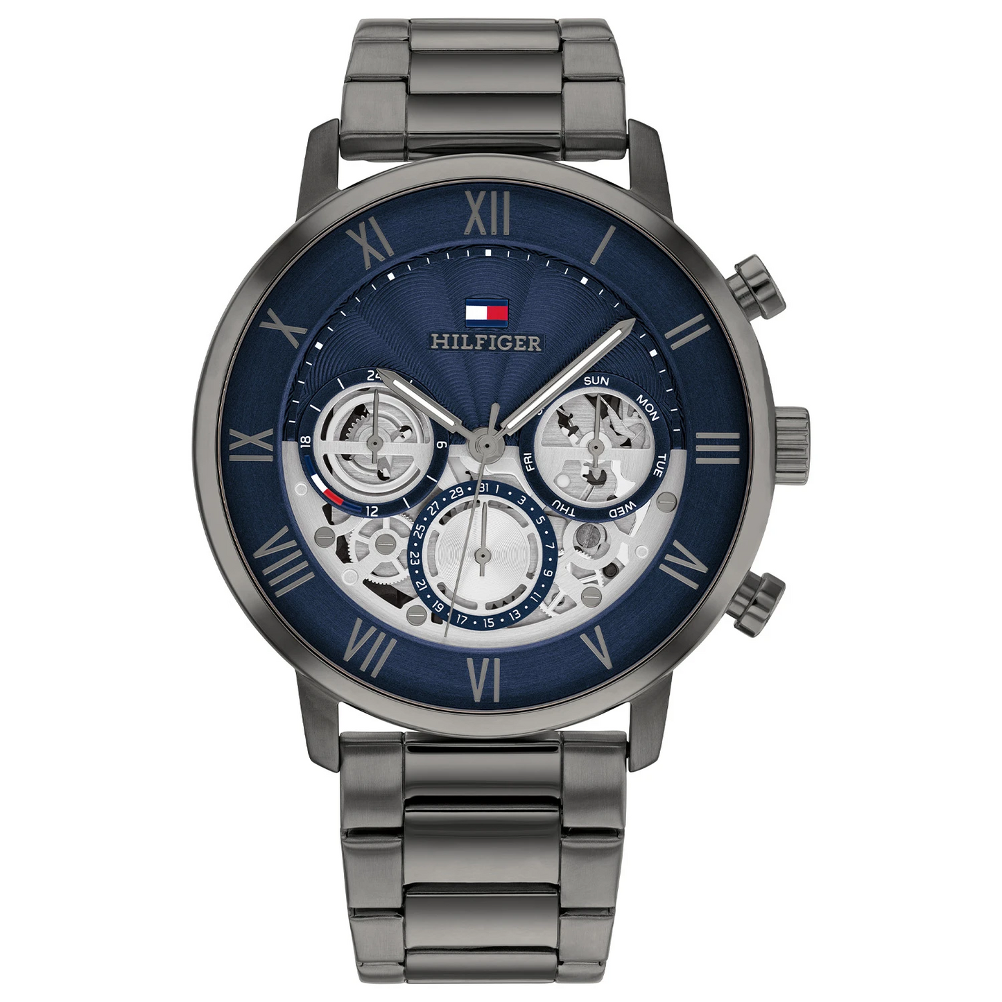 Tommy Hilfiger TH1710707 Horloge Heren Staal Gunmetal 44mm