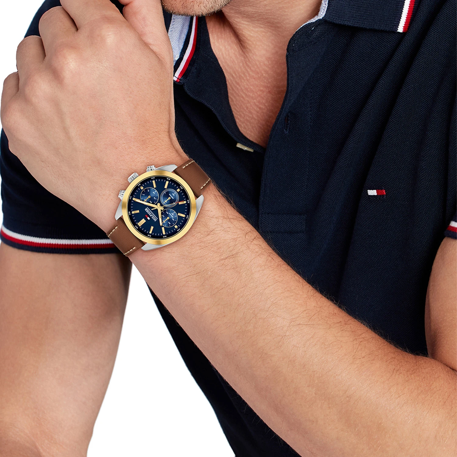 Tommy Hilfiger TH1710720 Horloge Heren Bicolor 40mm