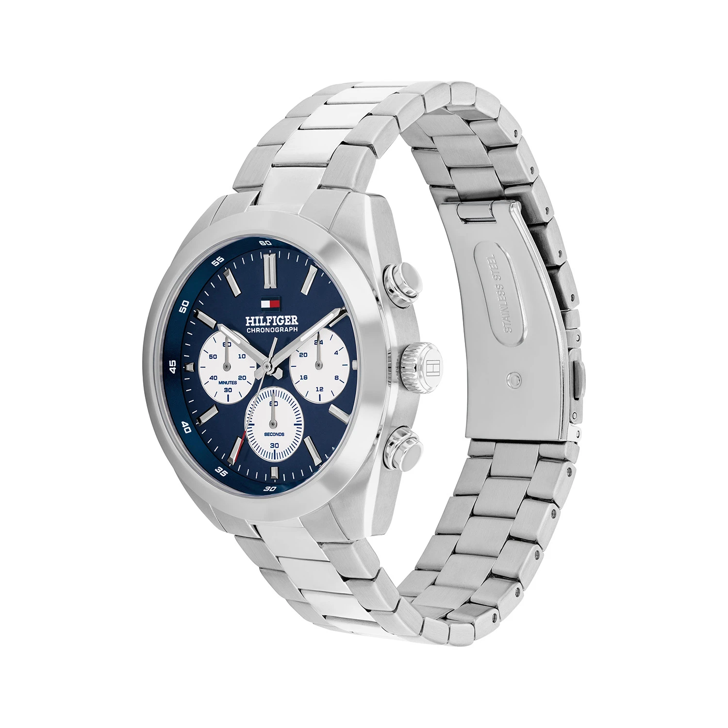 Tommy Hilfiger TH1710722 Horloge Heren Zilverkleurig 40mm