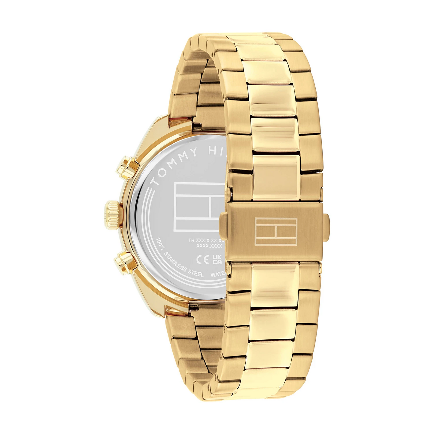 Tommy Hilfiger TH1710723 Horloge Heren Goudkleurig 40mm