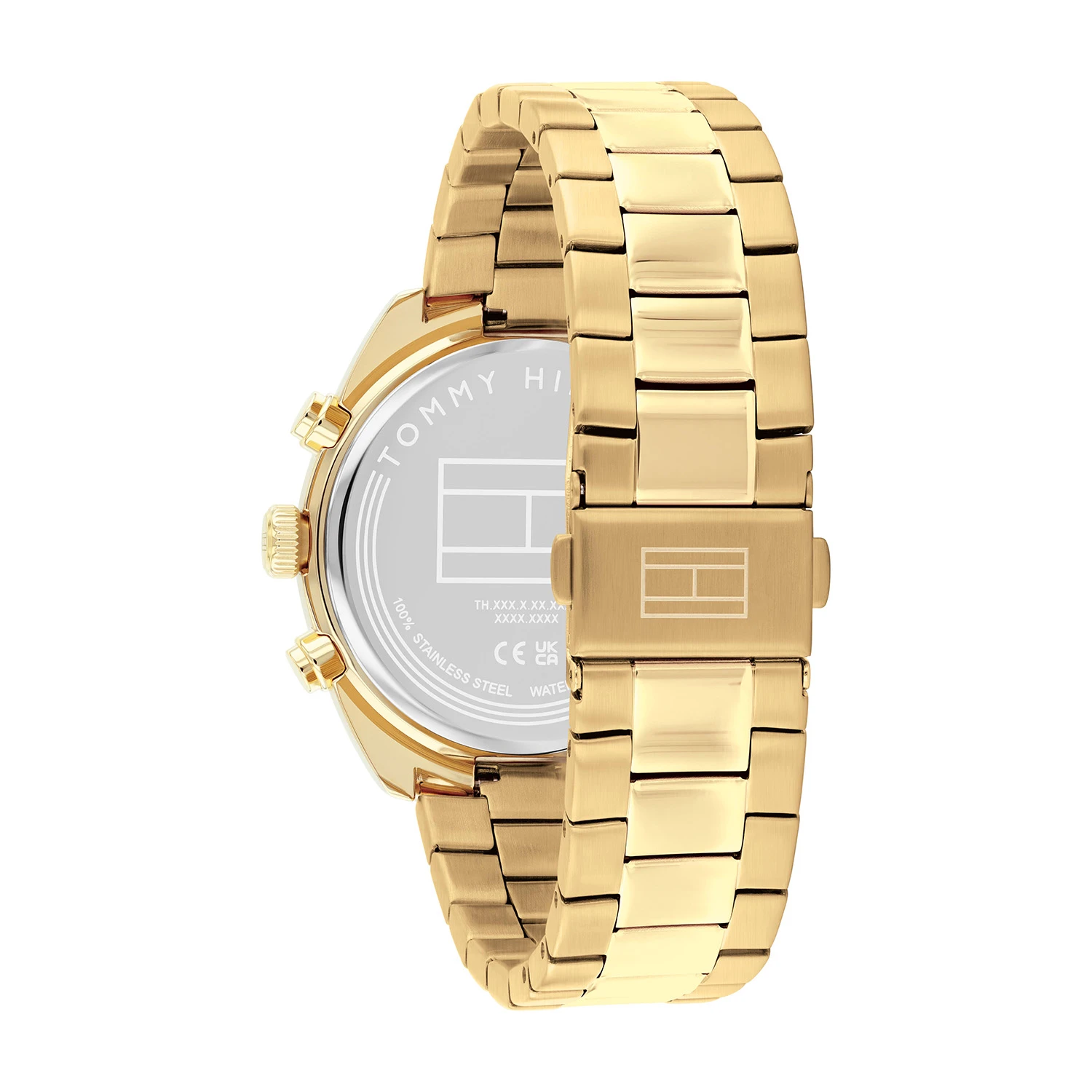 Tommy Hilfiger TH1710723 Horloge Heren Goudkleurig 40mm