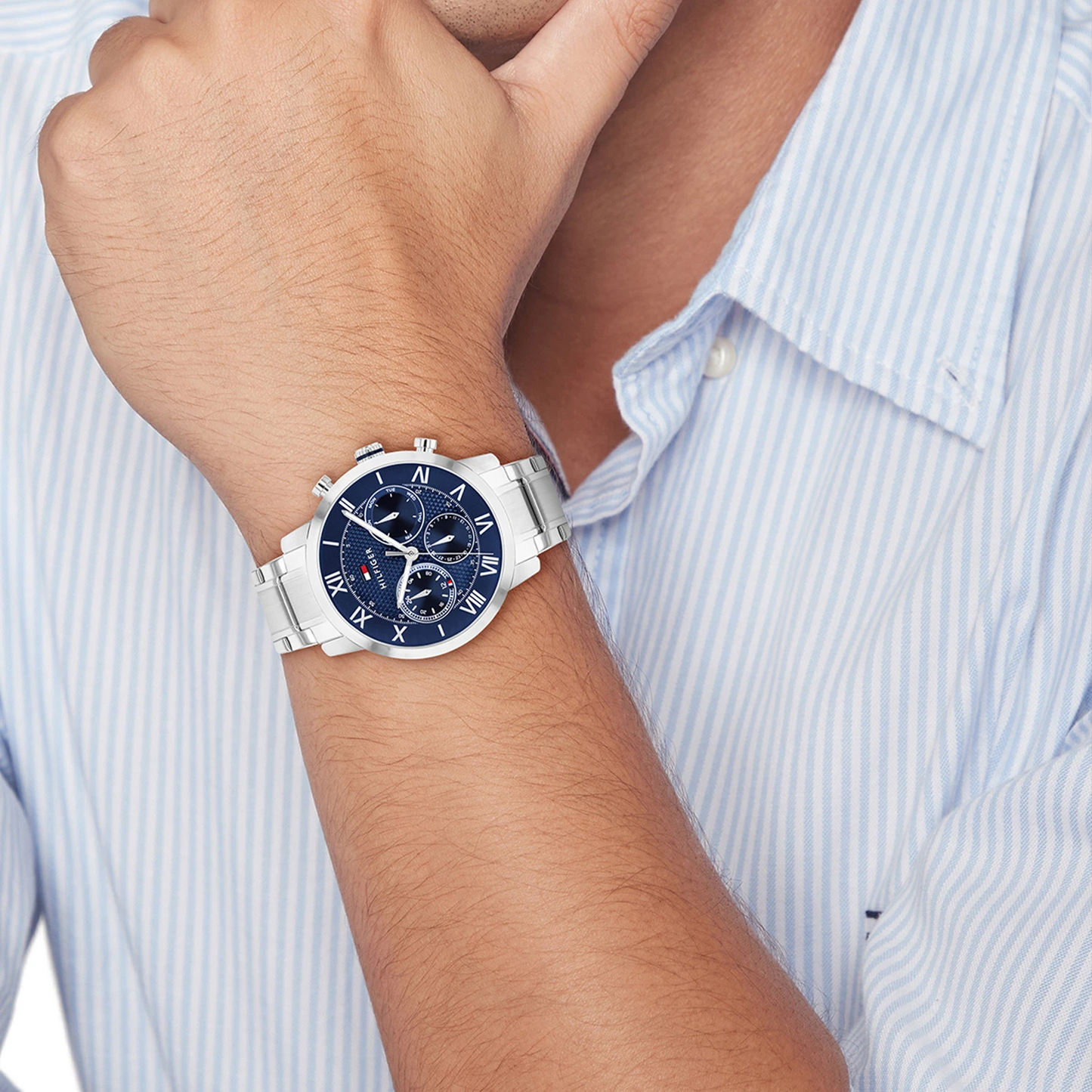 Tommy Hilfiger TH1710728 Horloge Heren Staal 42mm