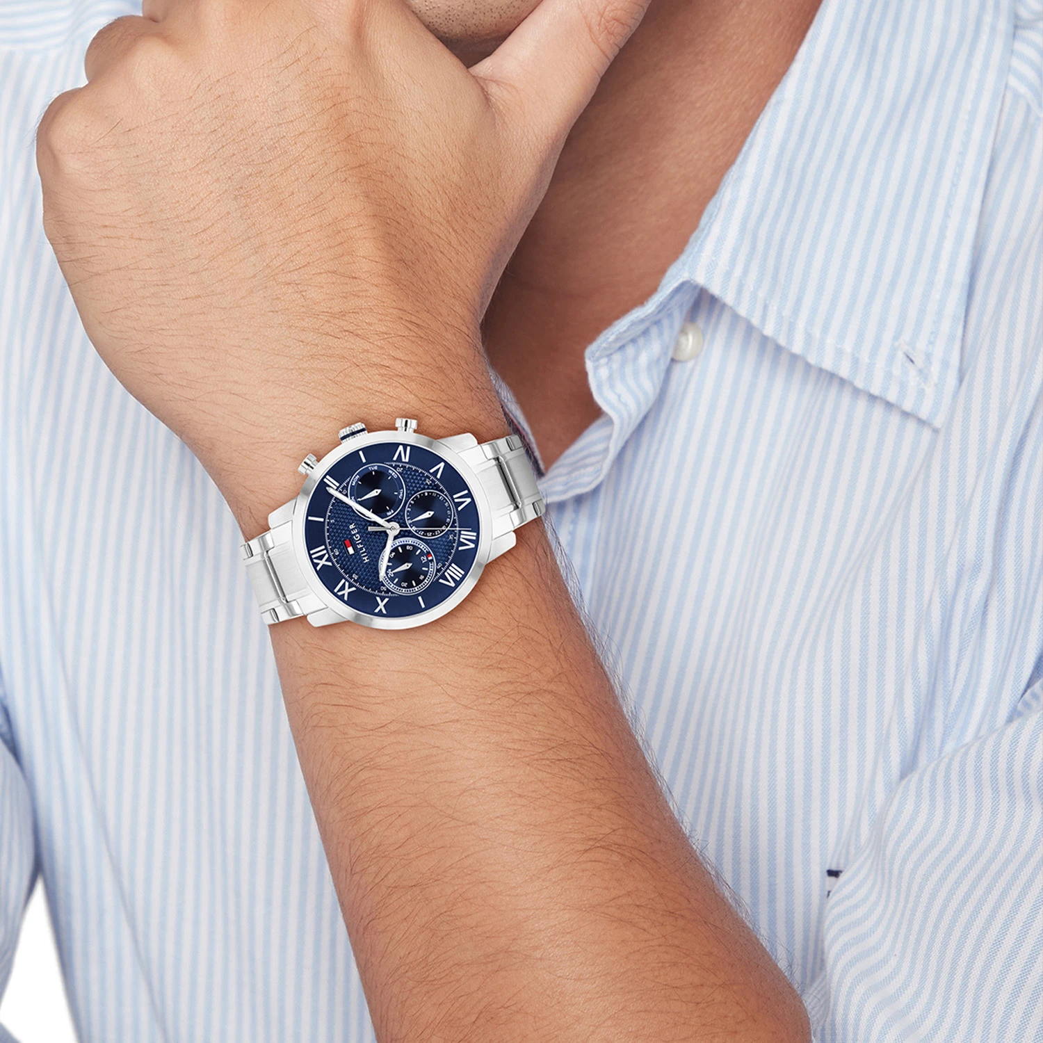 Tommy Hilfiger TH1710728 Horloge Heren Staal 42mm