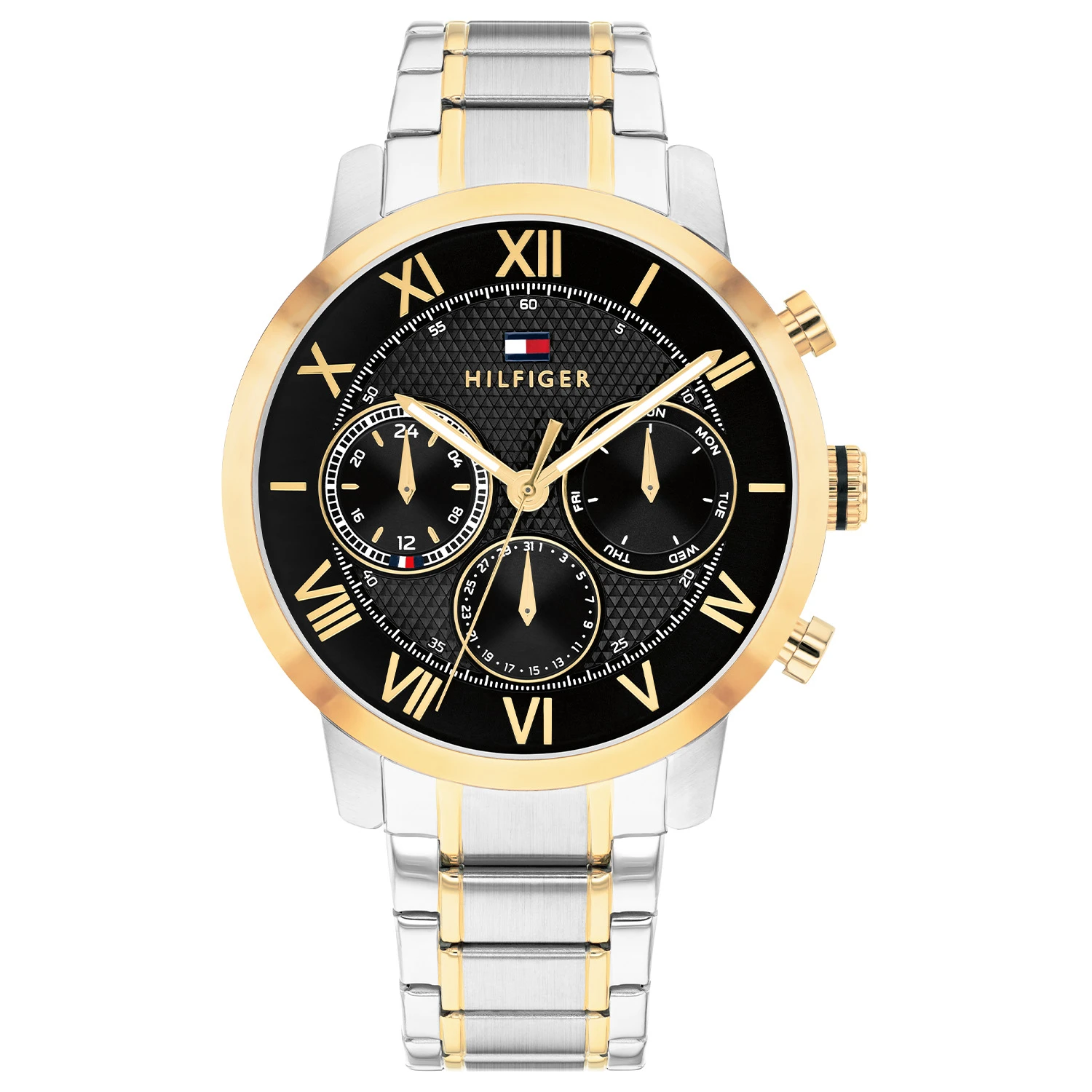 Tommy Hilfiger TH1710729 Horloge Heren Staal Bicolor 42mm