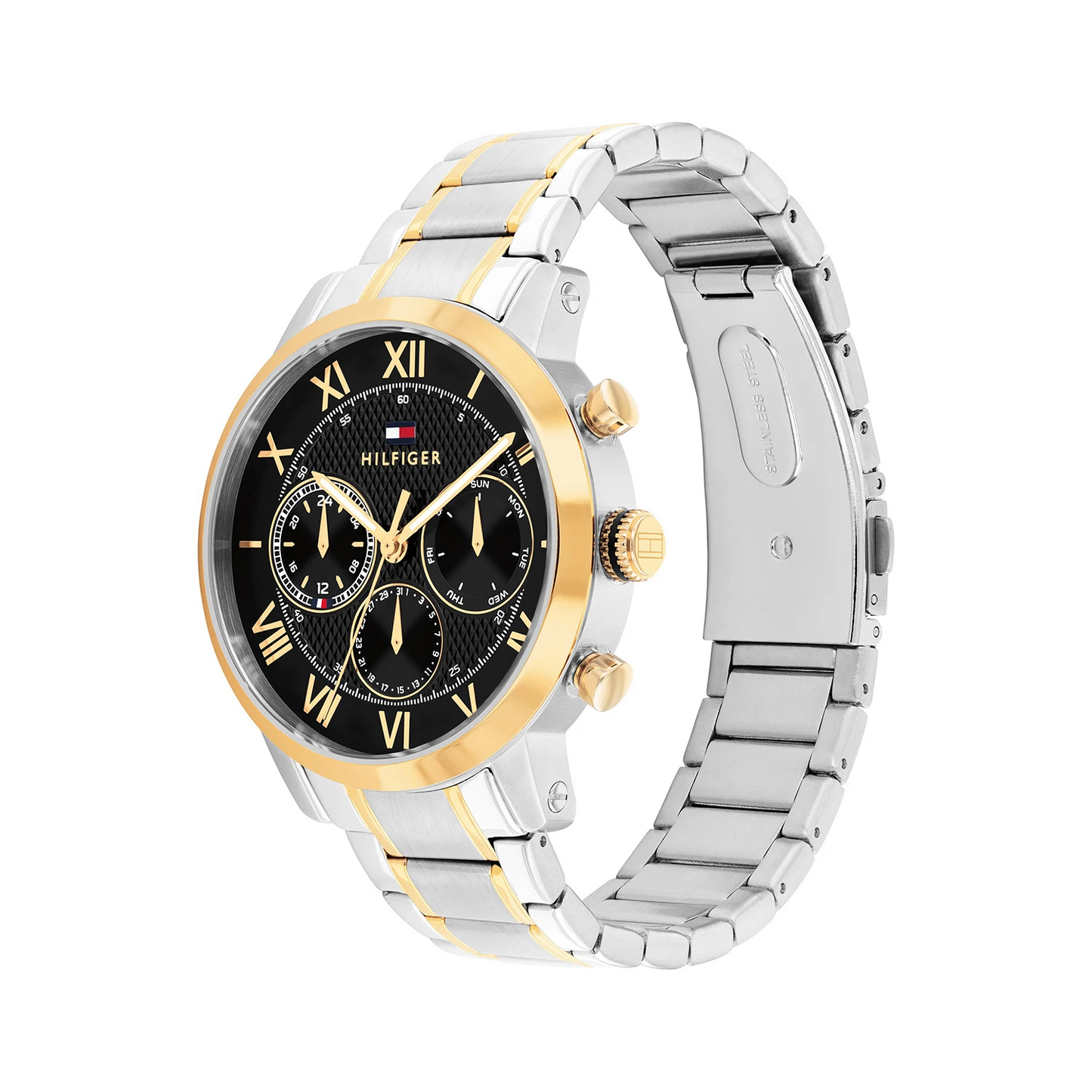 Tommy Hilfiger TH1710729 Horloge Heren Staal Bicolor 42mm