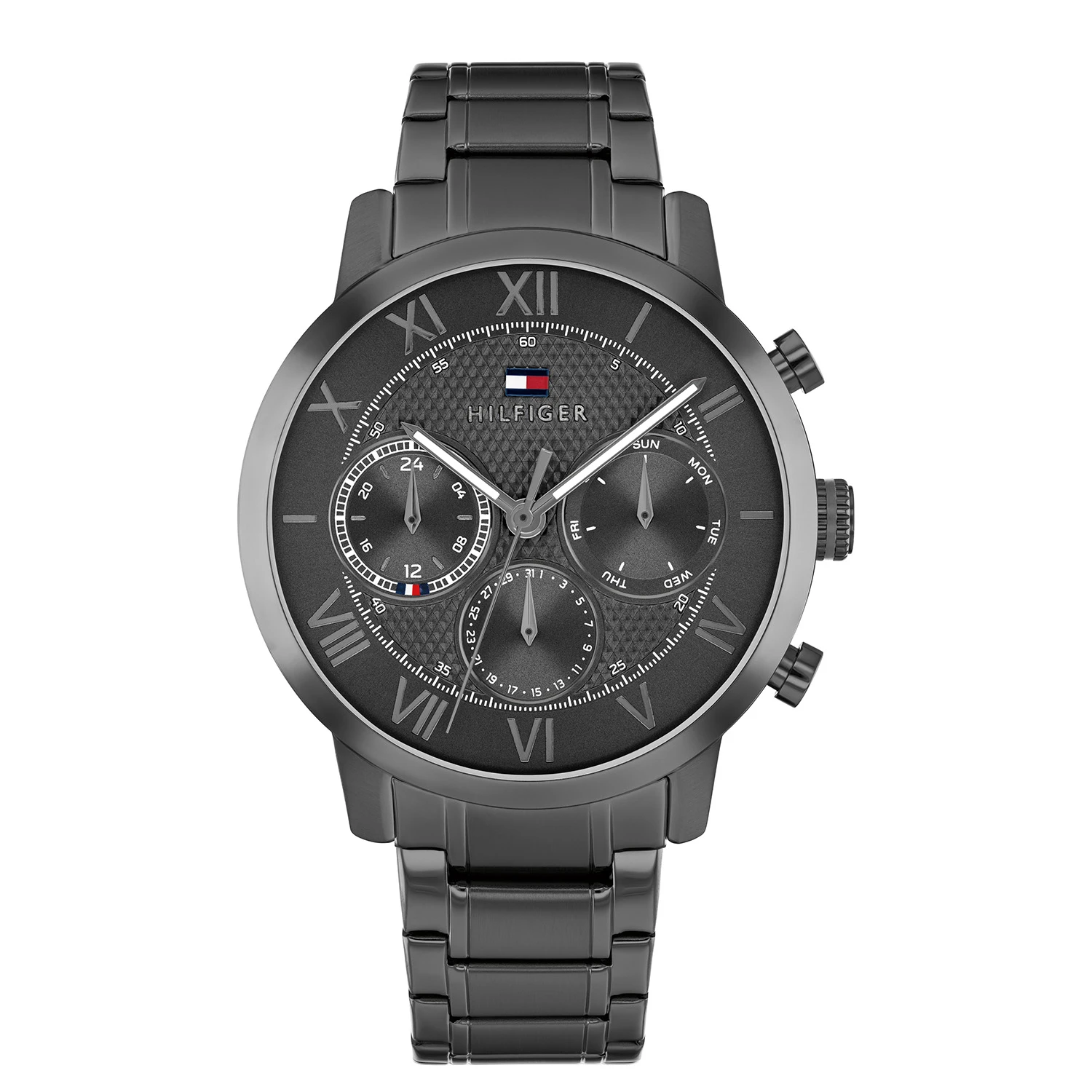 Tommy Hilfiger TH1710730 Horloge Heren Staal Gunmetal 42mm