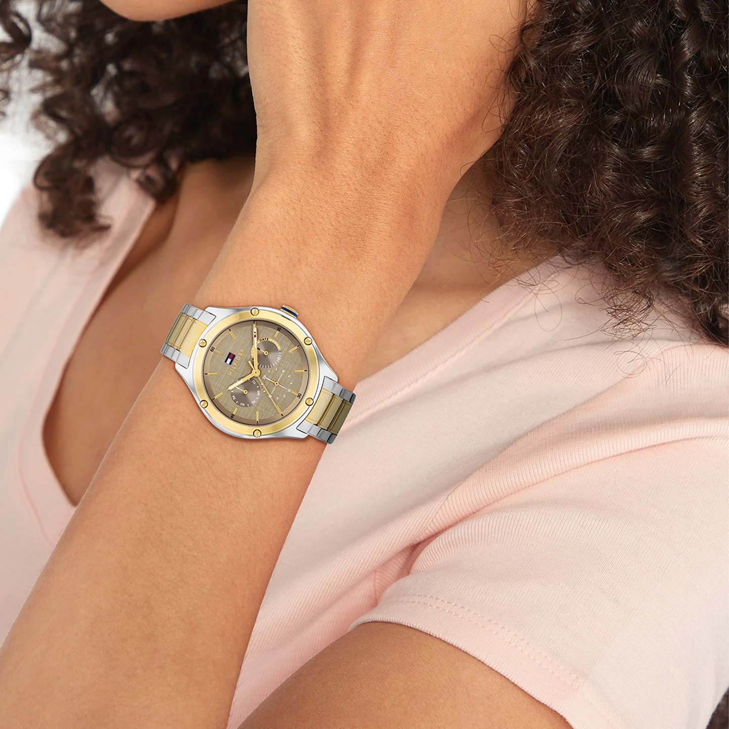Tommy Hilfiger TH1782658 Horloge Dames Zilverkleurig 40mm