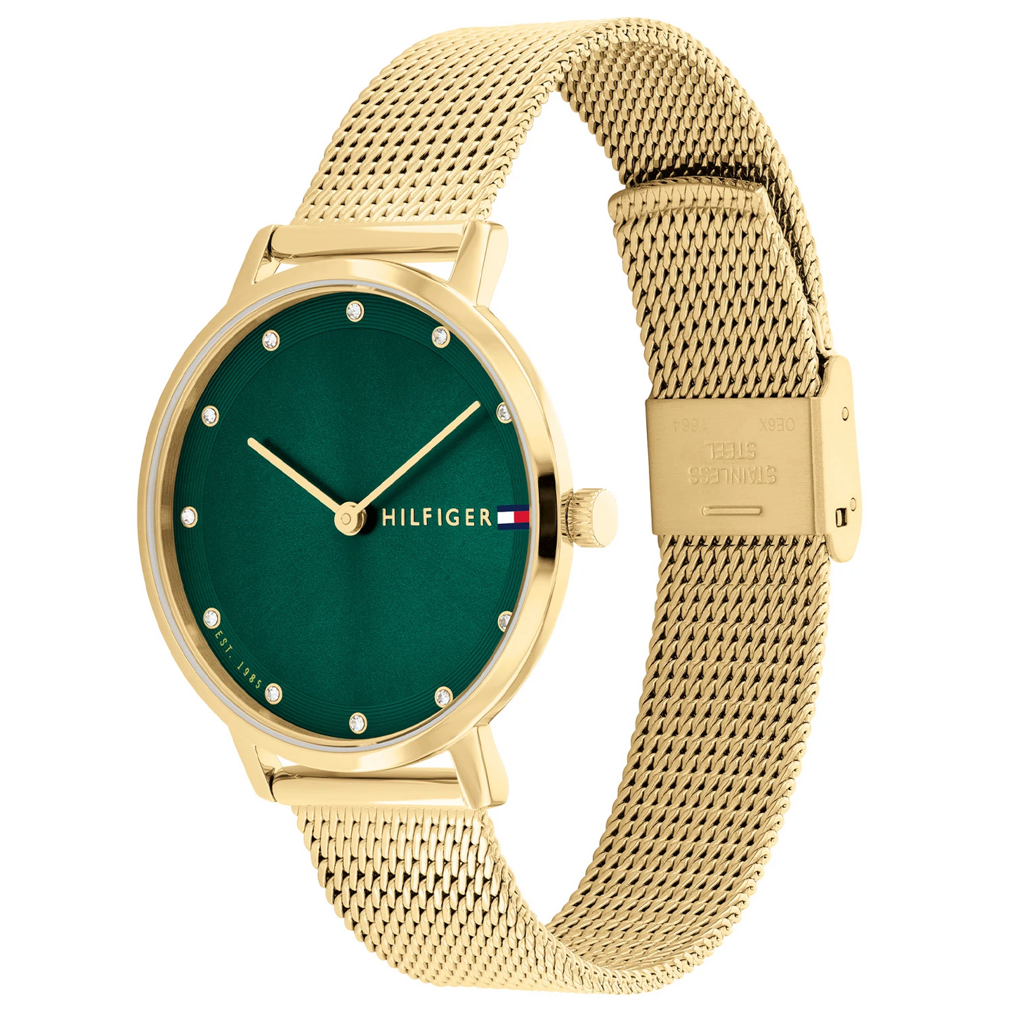 Tommy Hilfiger TH1782668 Horloge Dames Goudkleurig 34mm
