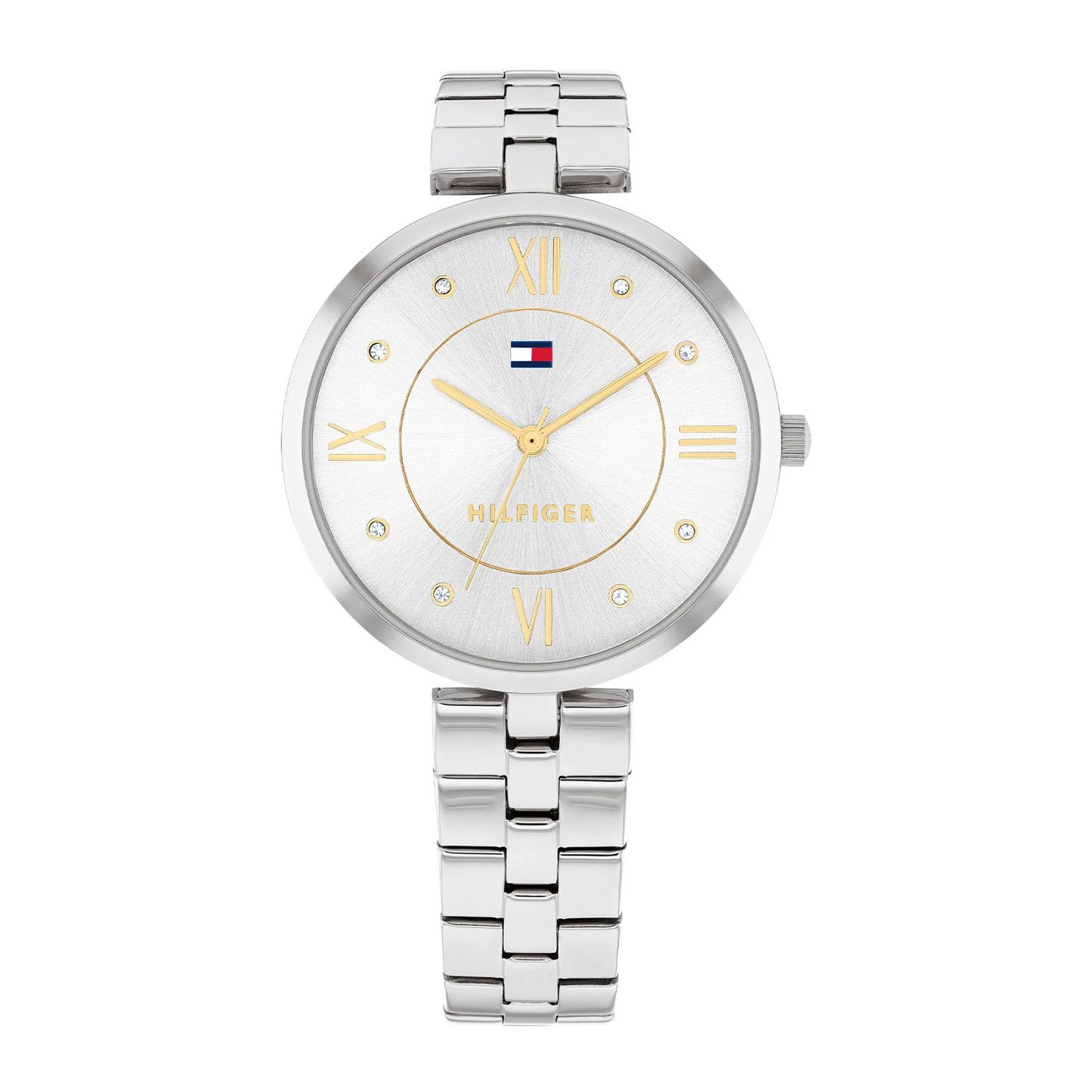 Tommy Hilfiger TH1782683 Horloge Dames Zilverkleurig 40mm
