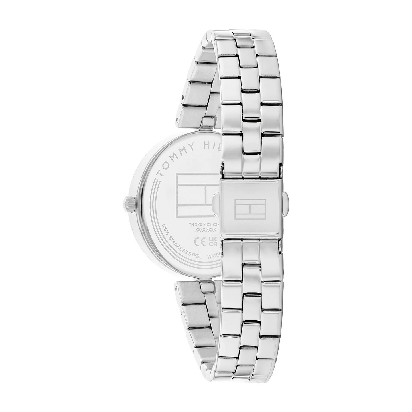 Tommy Hilfiger TH1782683 Horloge Dames Zilverkleurig 40mm