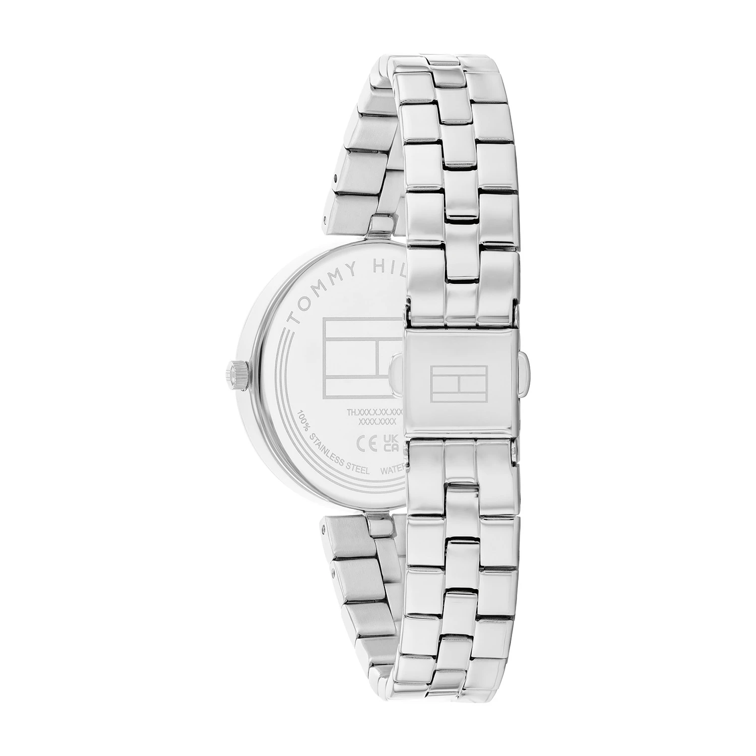 Tommy Hilfiger TH1782683 Horloge Dames Zilverkleurig 40mm