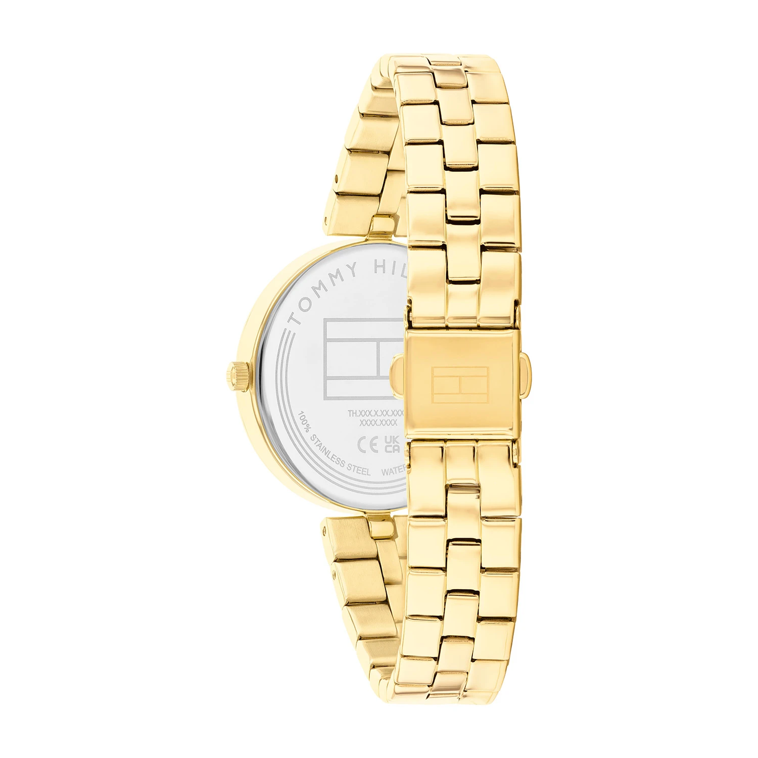 Tommy Hilfiger TH1782685 Horloge Dames Goudkleurig 34mm