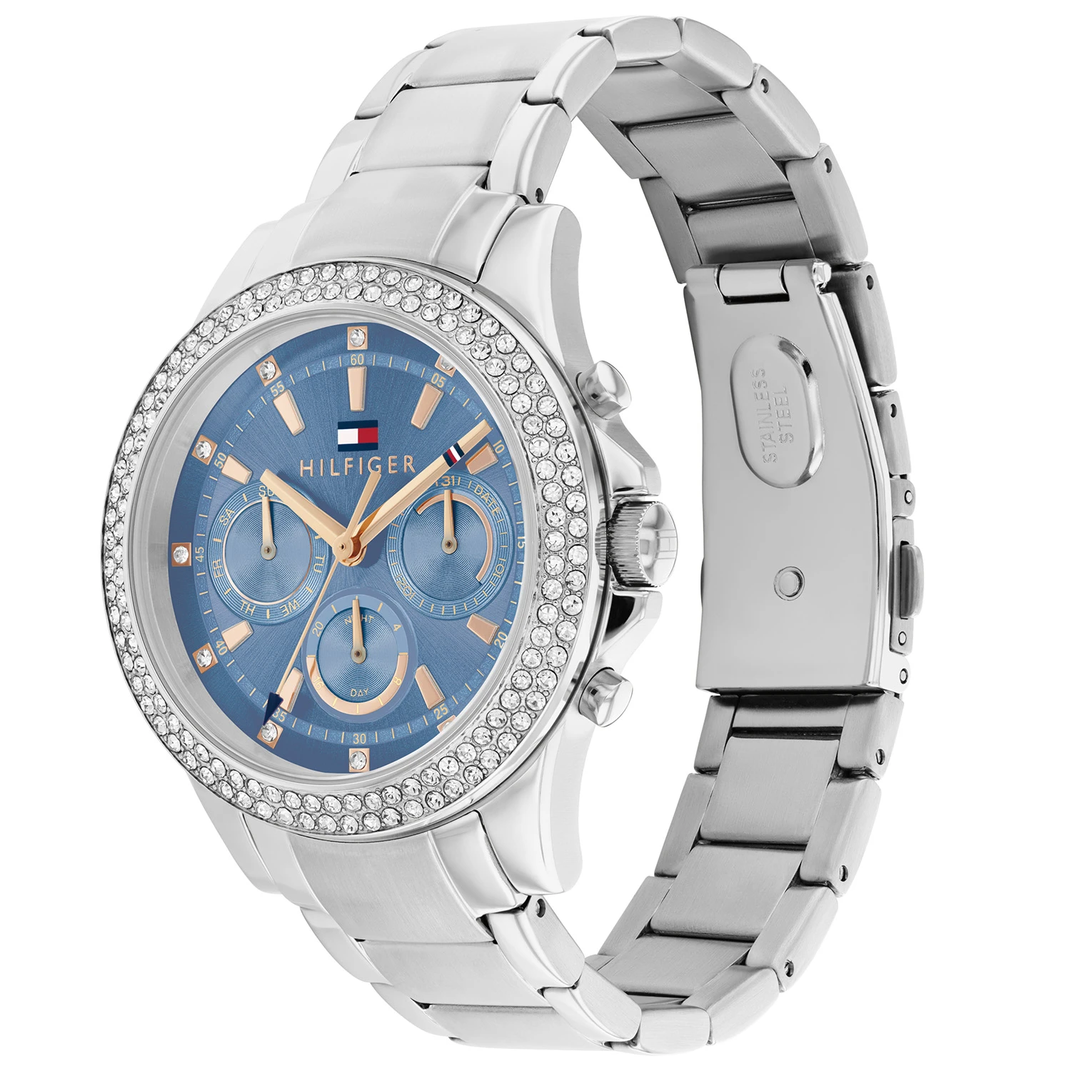 Tommy Hilfiger TH1782690 Horloge Dames Zilverkleurig 38mm