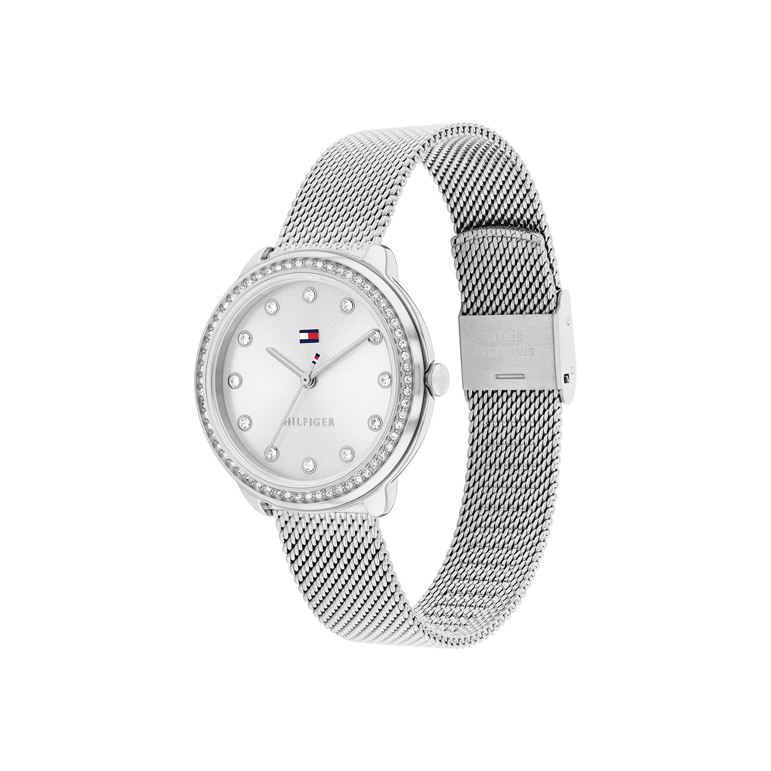 Tommy Hilfiger TH1782698 Horloge Dames Zilverkleurig 33mm