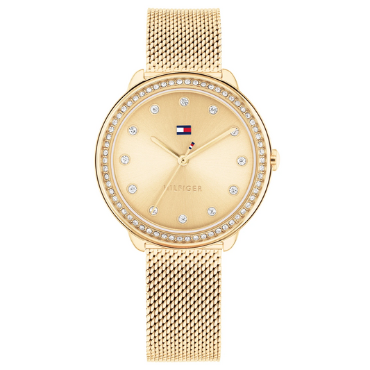 Tommy Hilfiger TH1782699 Horloge Dames Goudkleurig 33mm