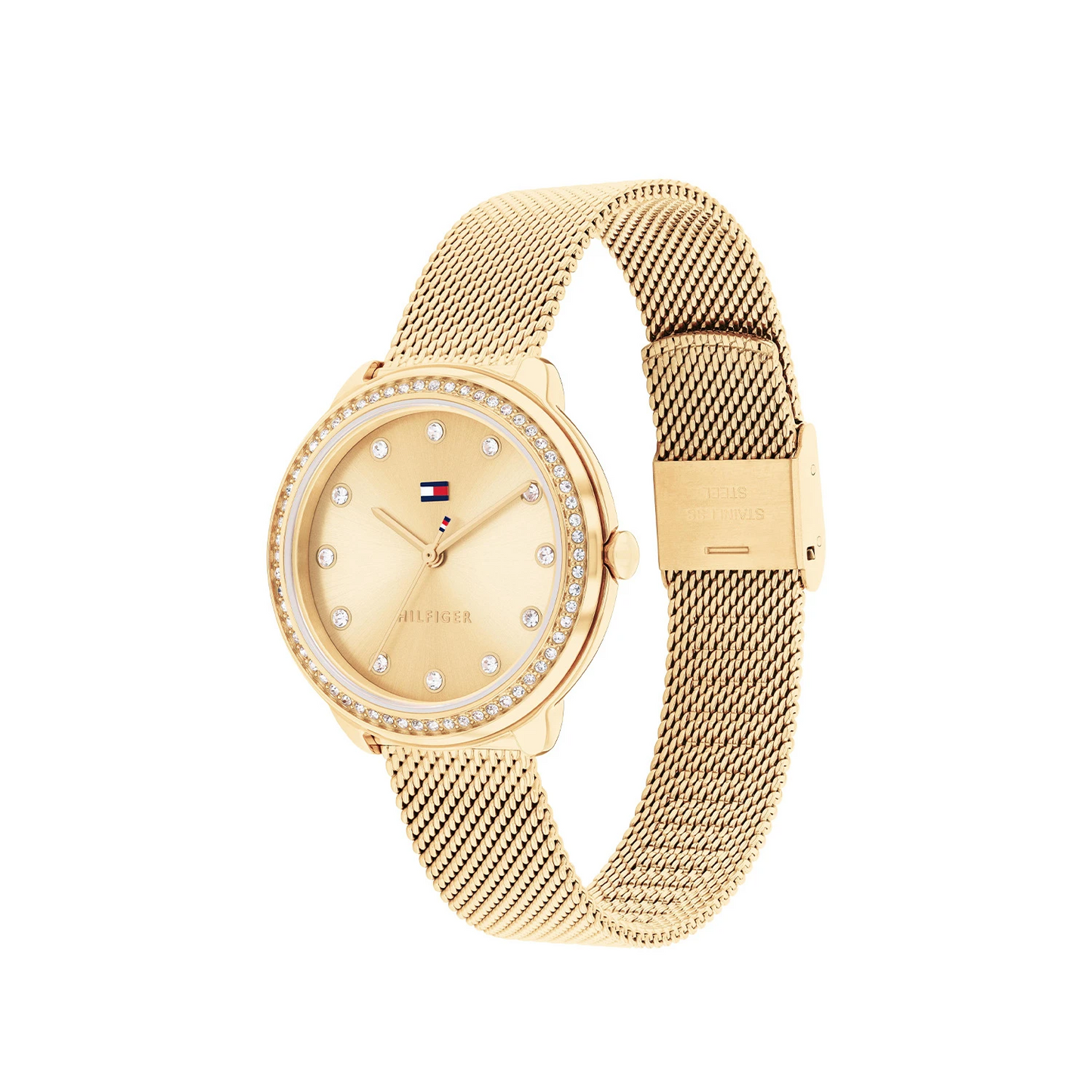 Tommy Hilfiger TH1782699 Horloge Dames Goudkleurig 33mm