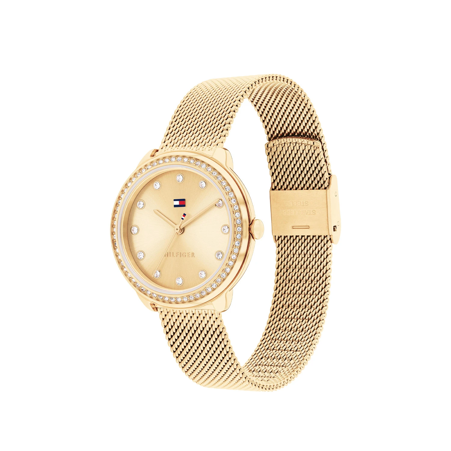 Tommy Hilfiger TH1782699 Horloge Dames Goudkleurig 33mm