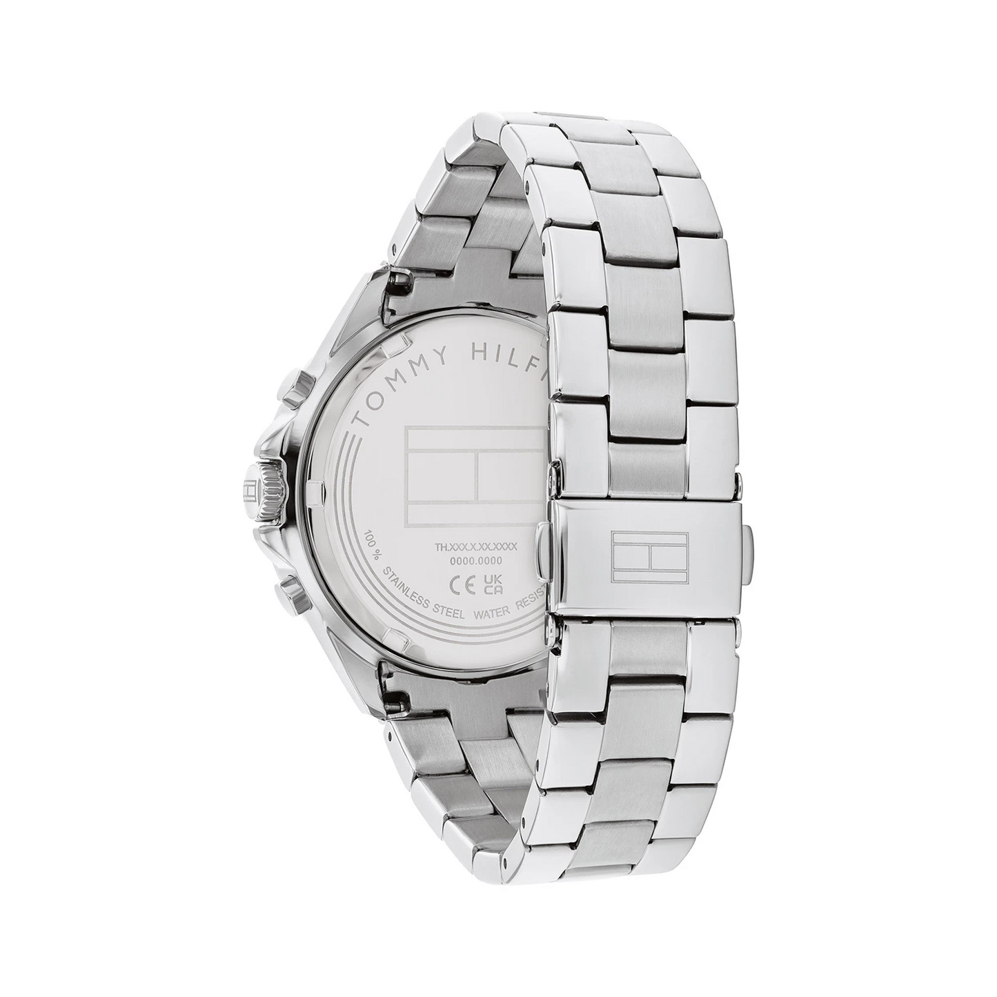 Tommy Hilfiger TH1782707 Horloge Dames Zilverkleurig 40mm