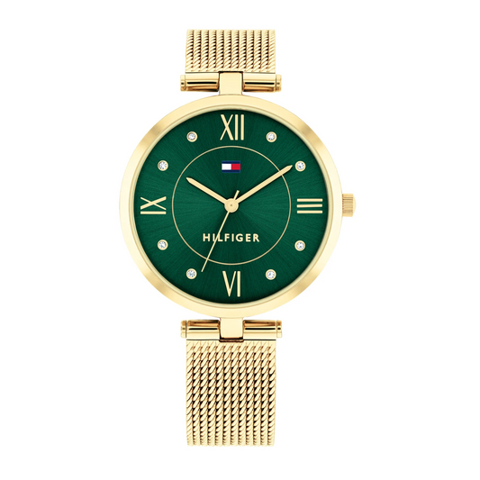 Tommy Hilfiger TH1782711 Horloge Dames Goudkleurig 34mm
