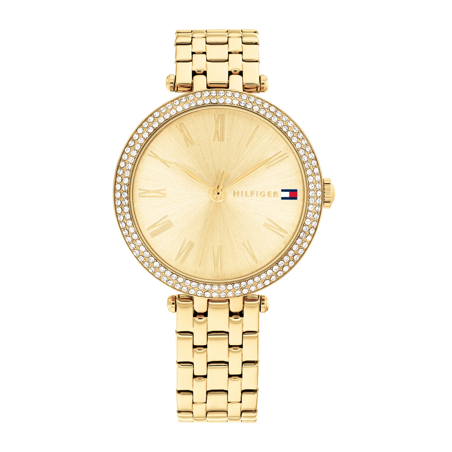 Tommy Hilfiger TH1782718 Horloge Dames Goudkleurig 34mm