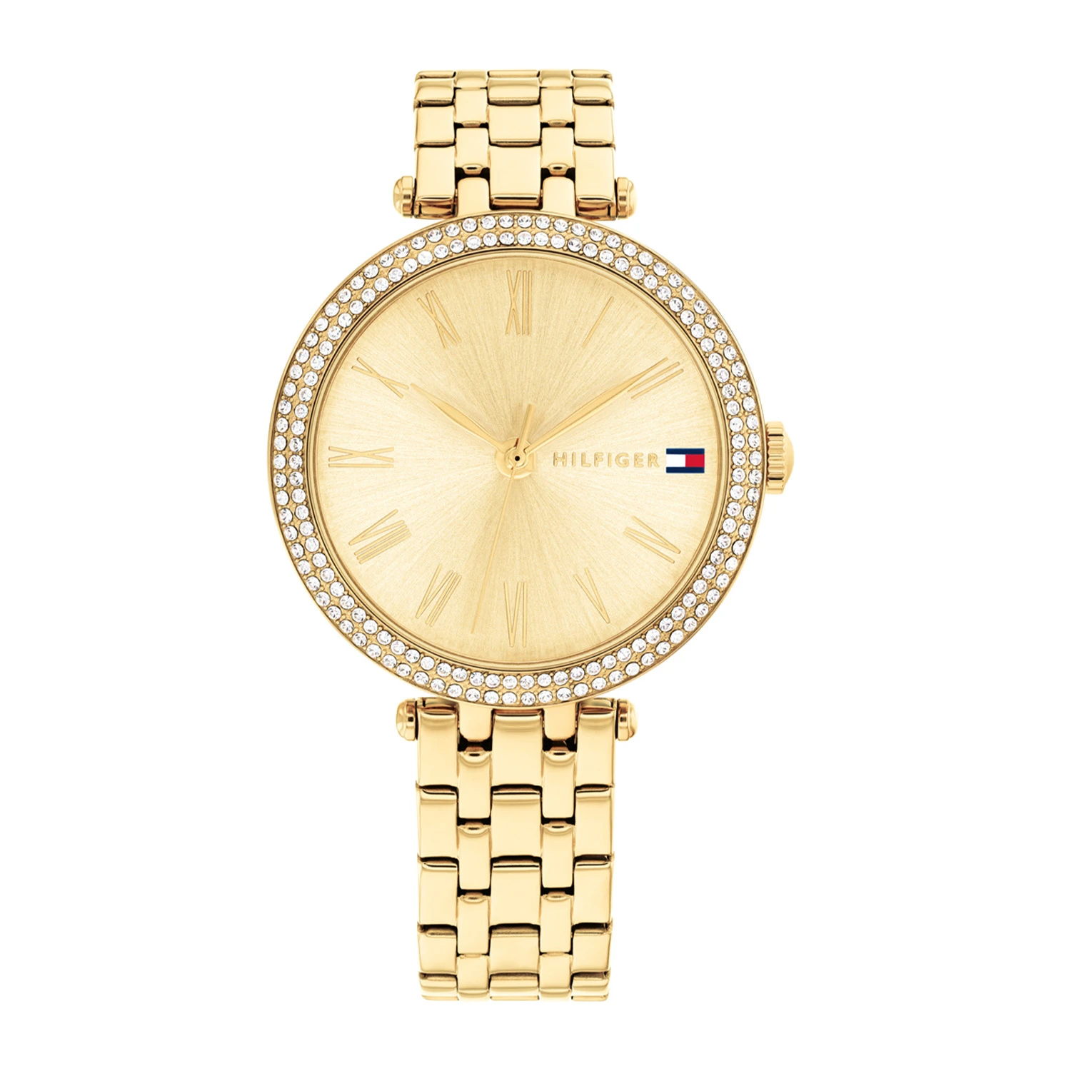 Tommy Hilfiger TH1782718 Horloge Dames Goudkleurig 34mm