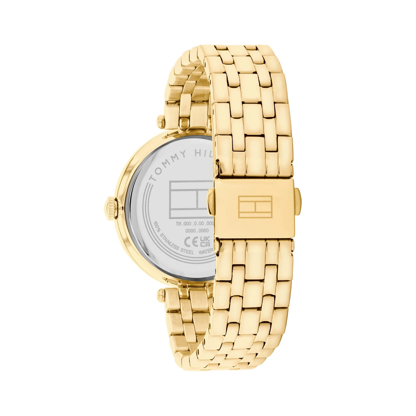 Tommy Hilfiger TH1782718 Horloge Dames Goudkleurig 34mm