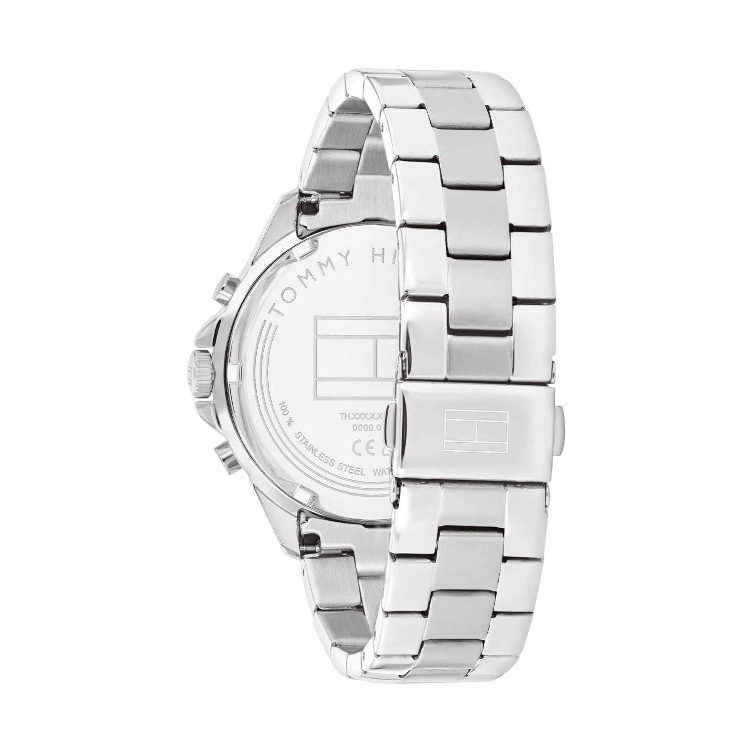 Tommy Hilfiger TH1782742 Horloge Dames Zilverkleurig 40mm