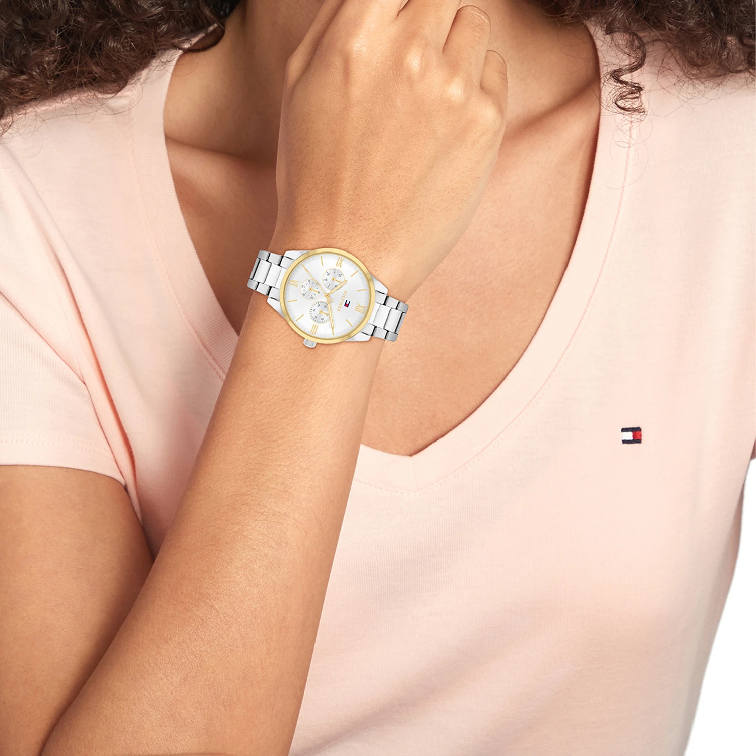 Tommy Hilfiger TH1782744 Horloge Dames Zilverkleurig 38mm