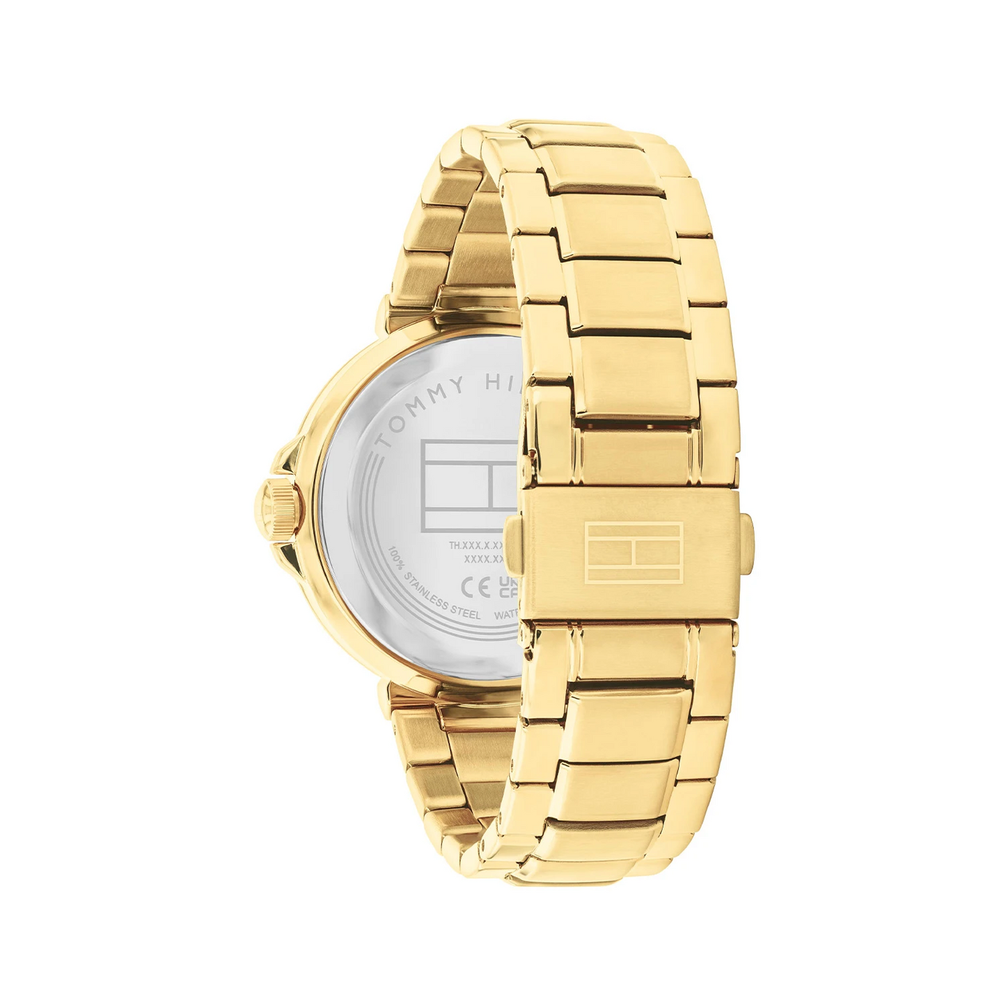 Tommy Hilfiger TH1782755 Horloge Dames Goudkleurig 38mm