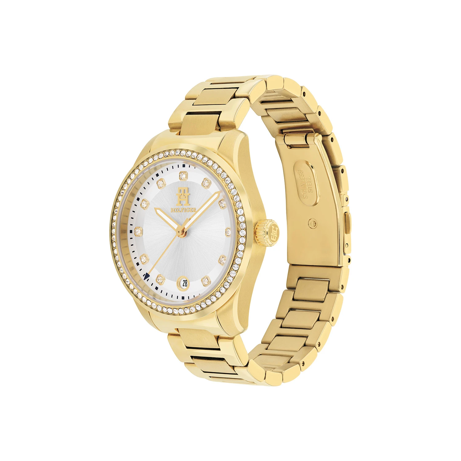 Tommy Hilfiger TH1782758 Horloge Dames Goudkleurig 36mm