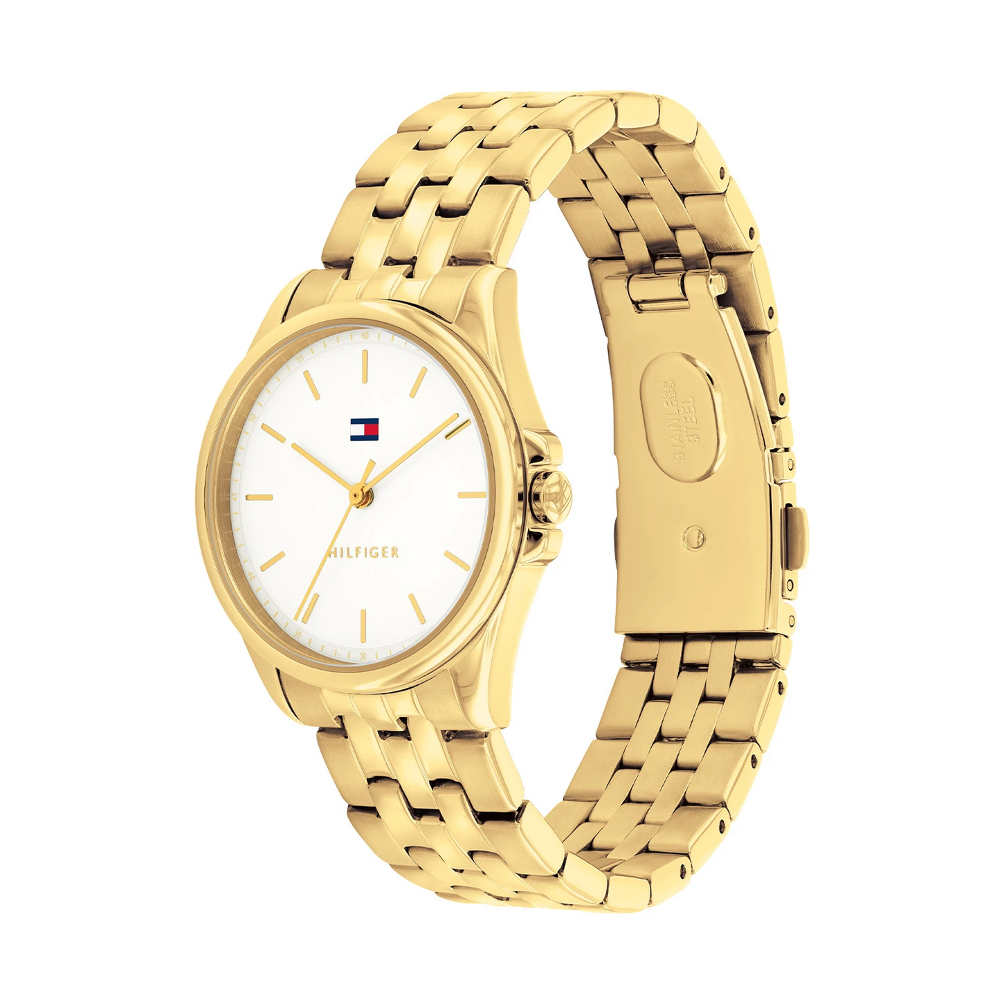 Tommy Hilfiger TH1782773 Horloge Dames Goudkleurig 30mm