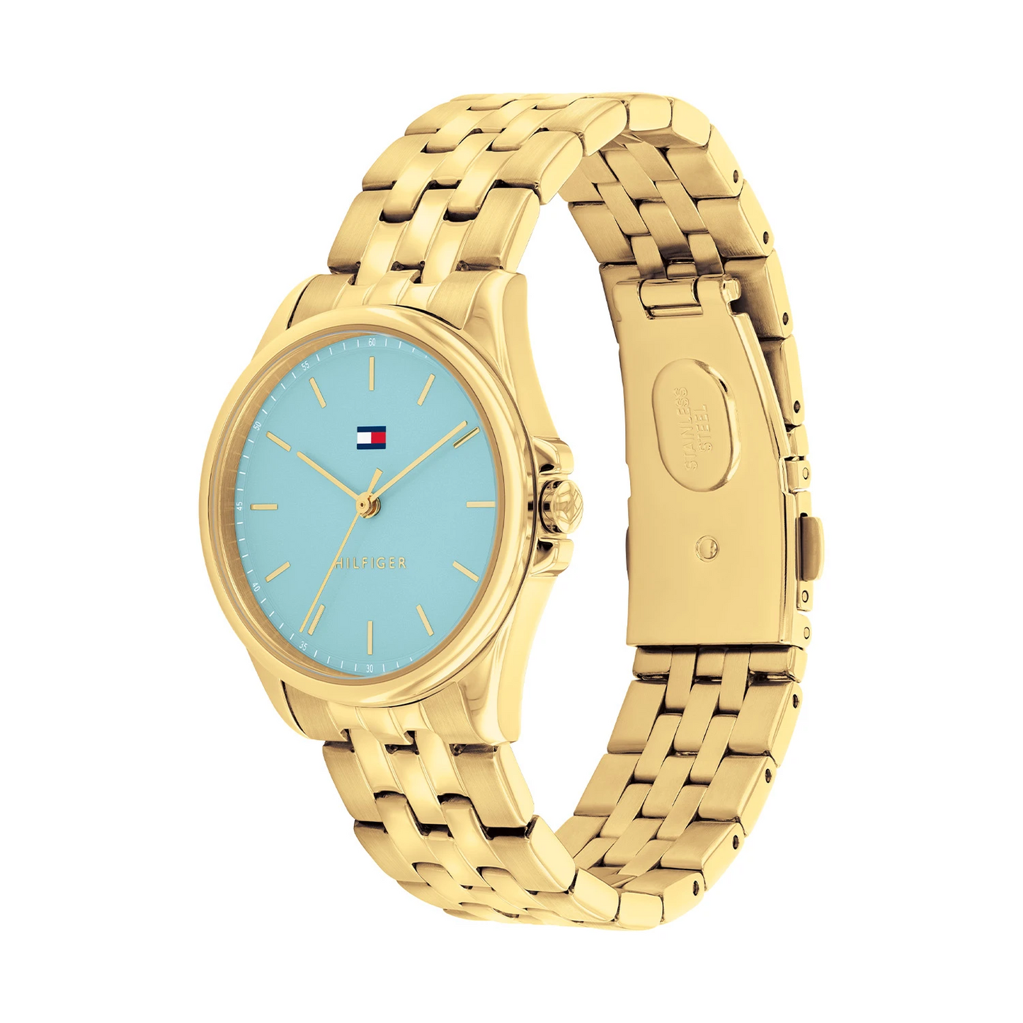 Tommy Hilfiger TH1782776 Horloge Dames Goudkleurig 30mm