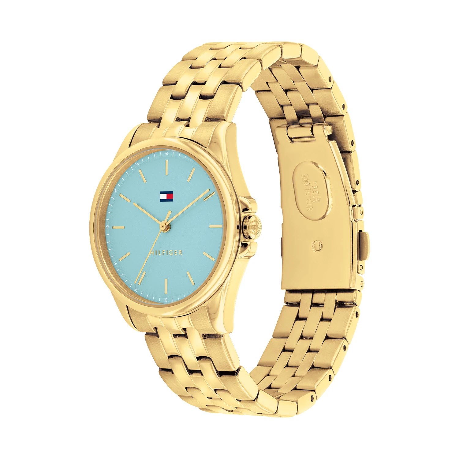 Tommy Hilfiger TH1782776 Horloge Dames Goudkleurig 30mm