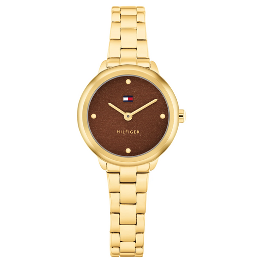 Tommy Hilfiger TH1782815 Horloge Dames Goudkleurig 26mm