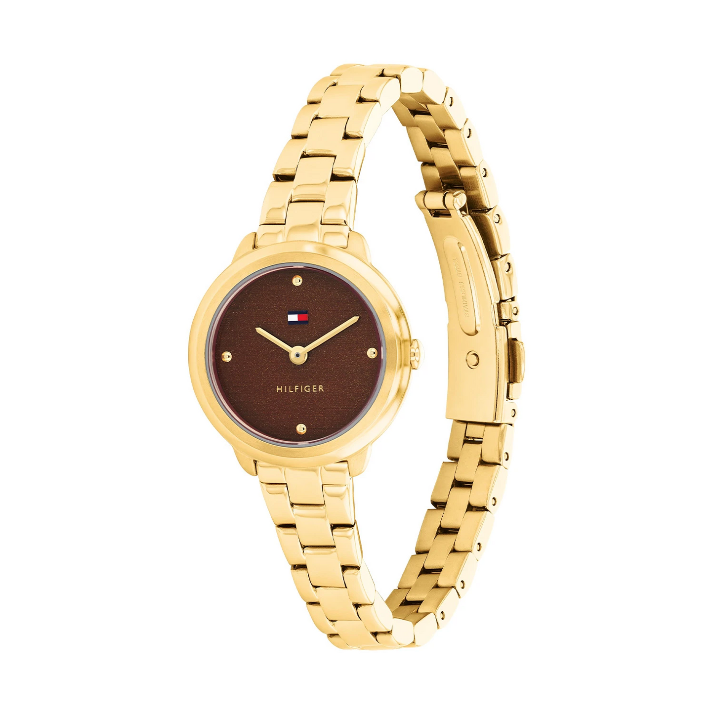 Tommy Hilfiger TH1782815 Horloge Dames Goudkleurig 26mm