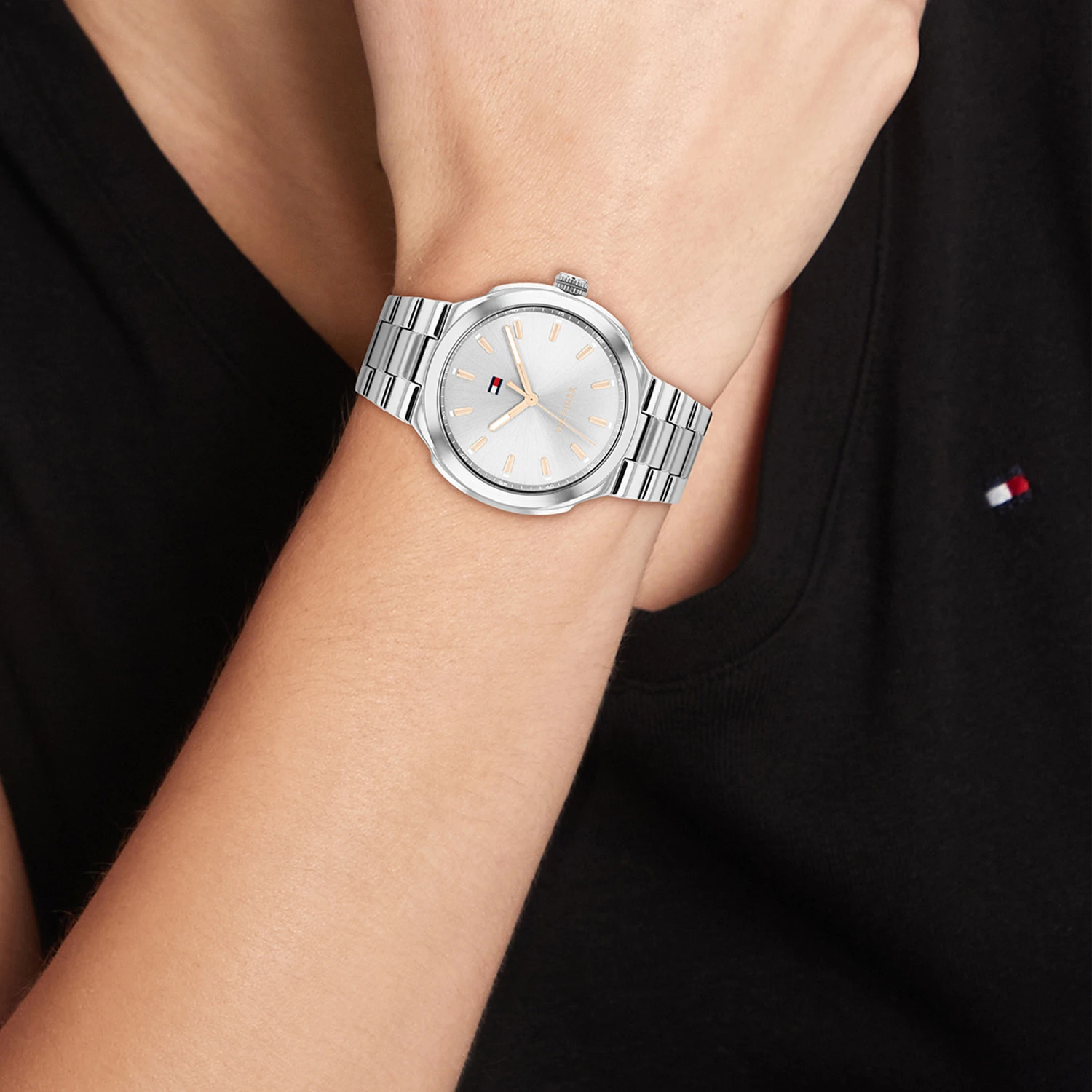 Tommy Hilfiger TH1782817 Horloge Dames Zilverkleurig 36mm