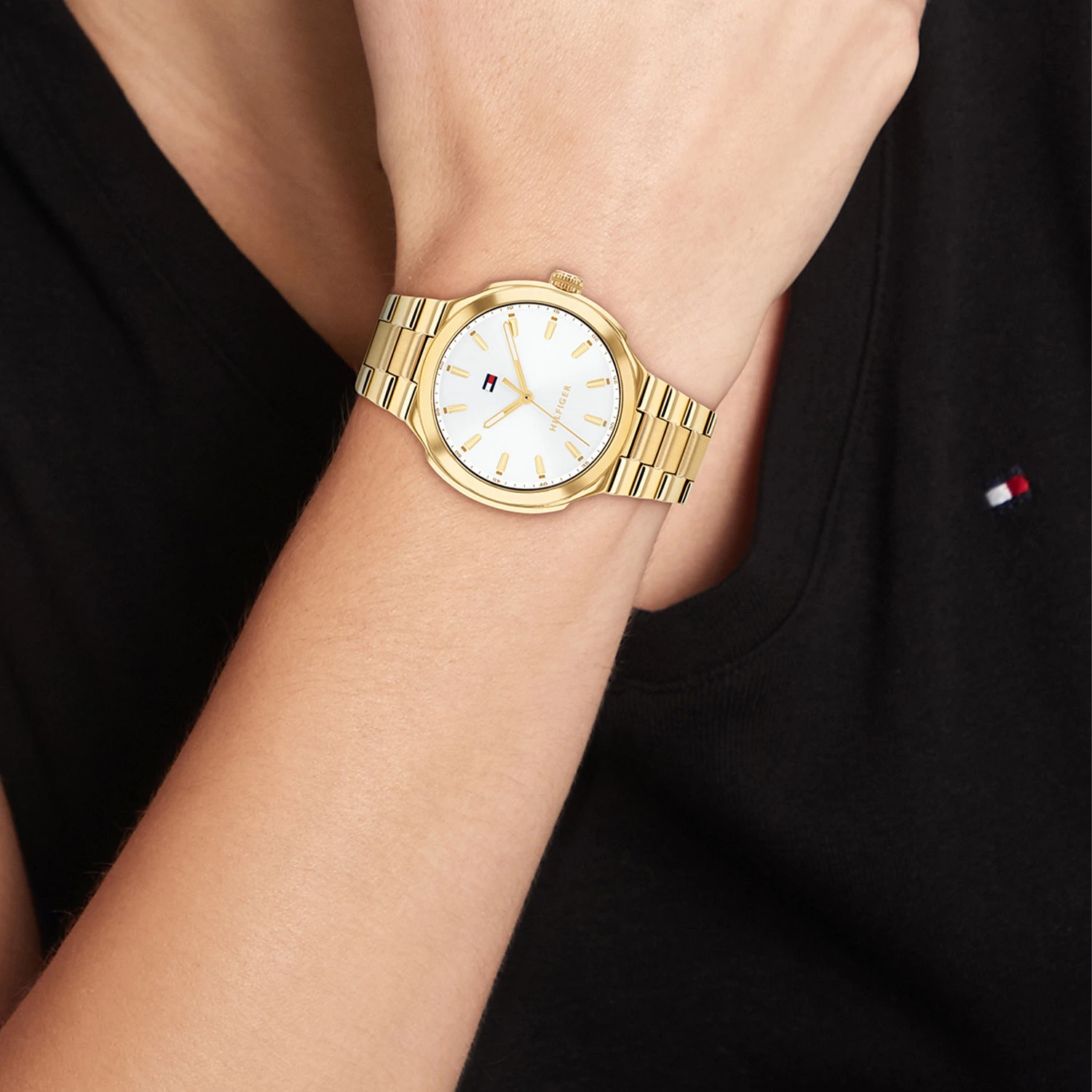 Tommy Hilfiger TH1782819 Horloge Dames Goudkleurig 36mm