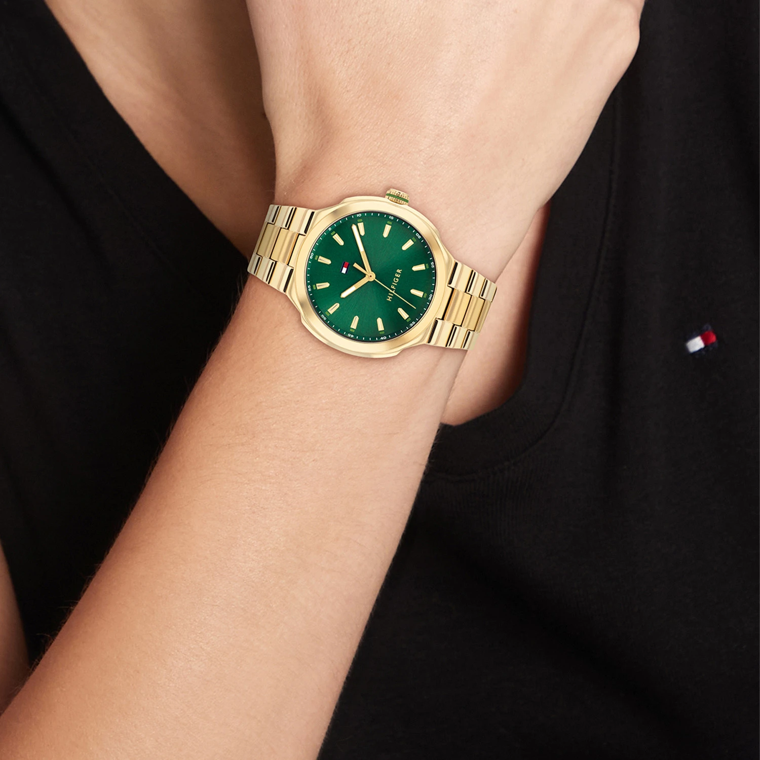 Tommy Hilfiger TH1782820 Horloge Dames Goudkleurig 36mm