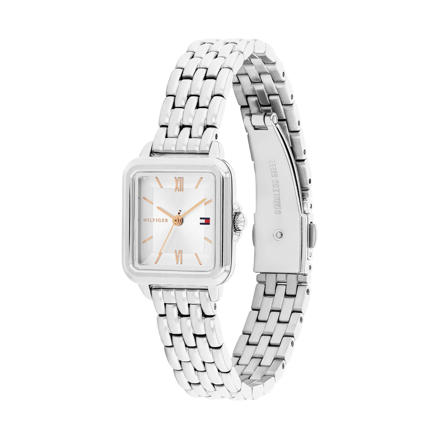 Tommy Hilfiger TH1782830 Horloge Dames Zilverkleurig 24x22,5mm